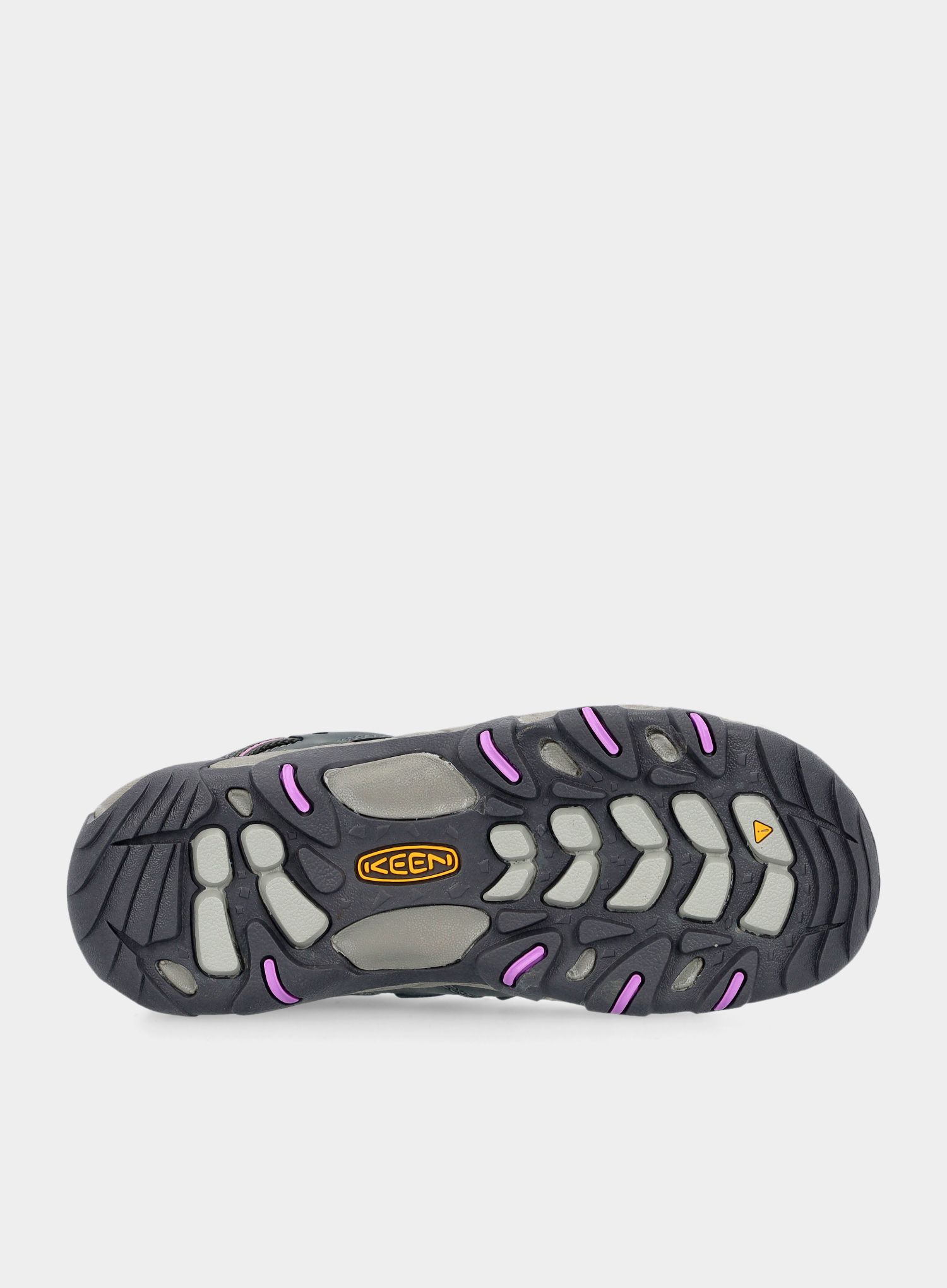 Ženske planinarske cipele Keen Koven WP - steel grey/african violet