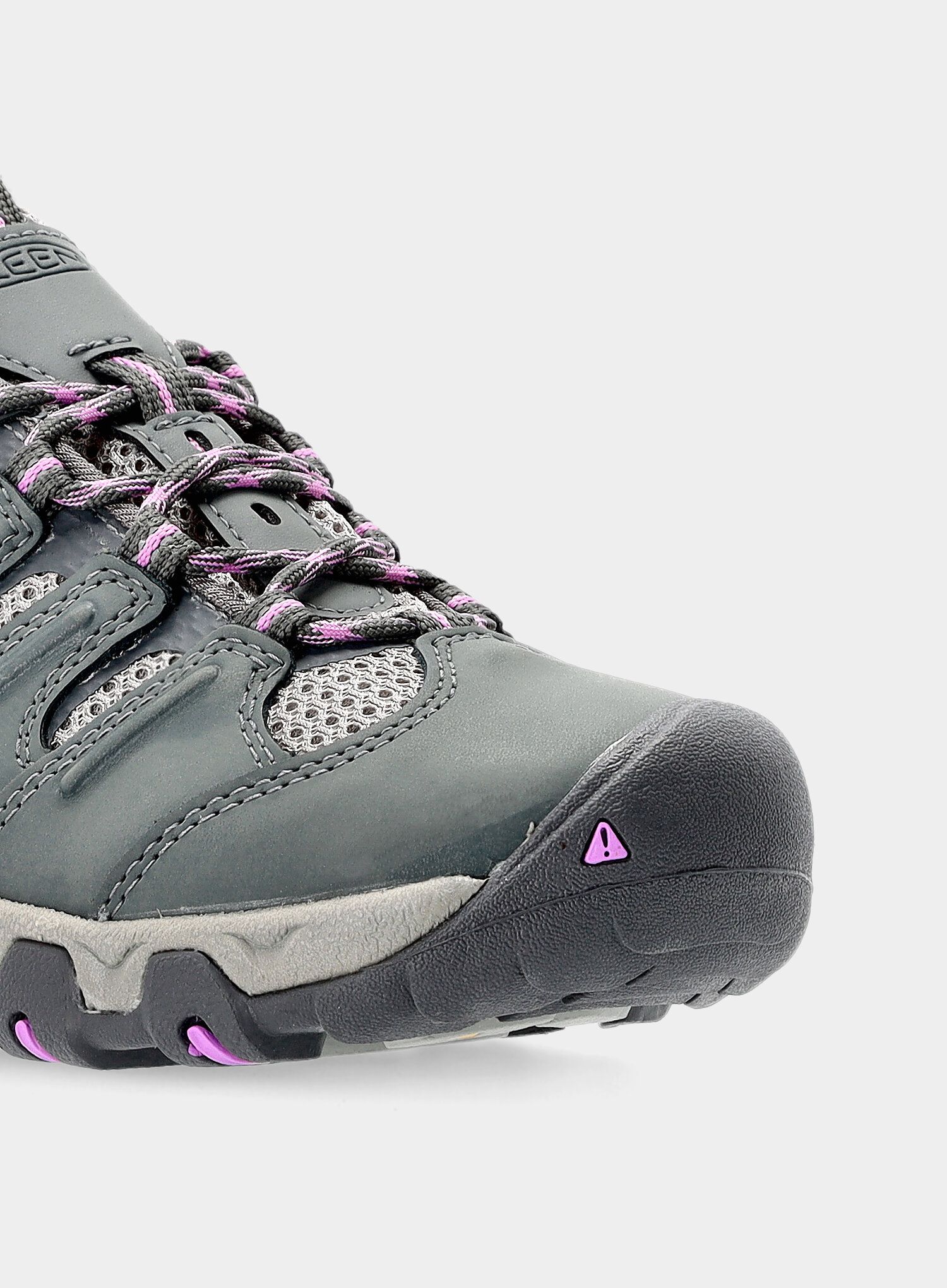 Ženske planinarske cipele Keen Koven WP - steel grey/african violet