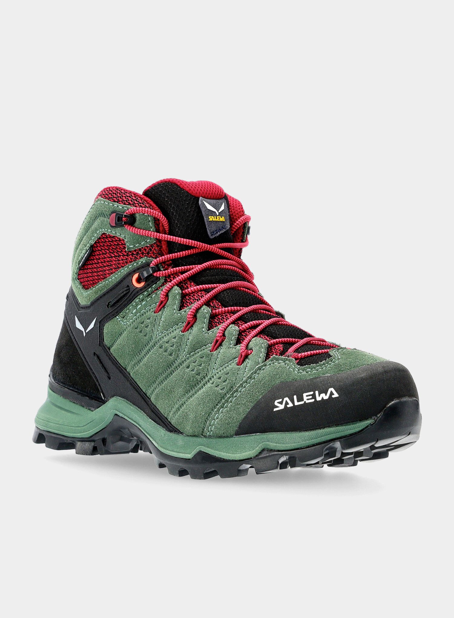 Ženske cipele Salewa Alp Mate Mid WP - duck green/rhododendon