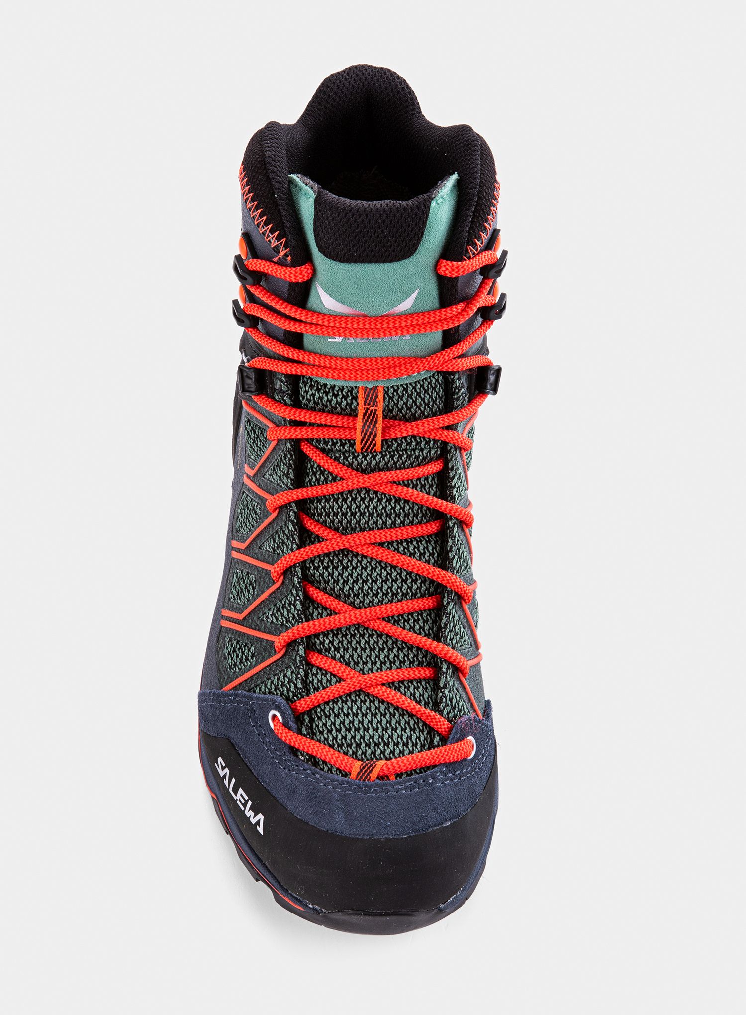 Ženske cipele Salewa Mountain Trainer Lite Mid GTX - feld green/fluo coral