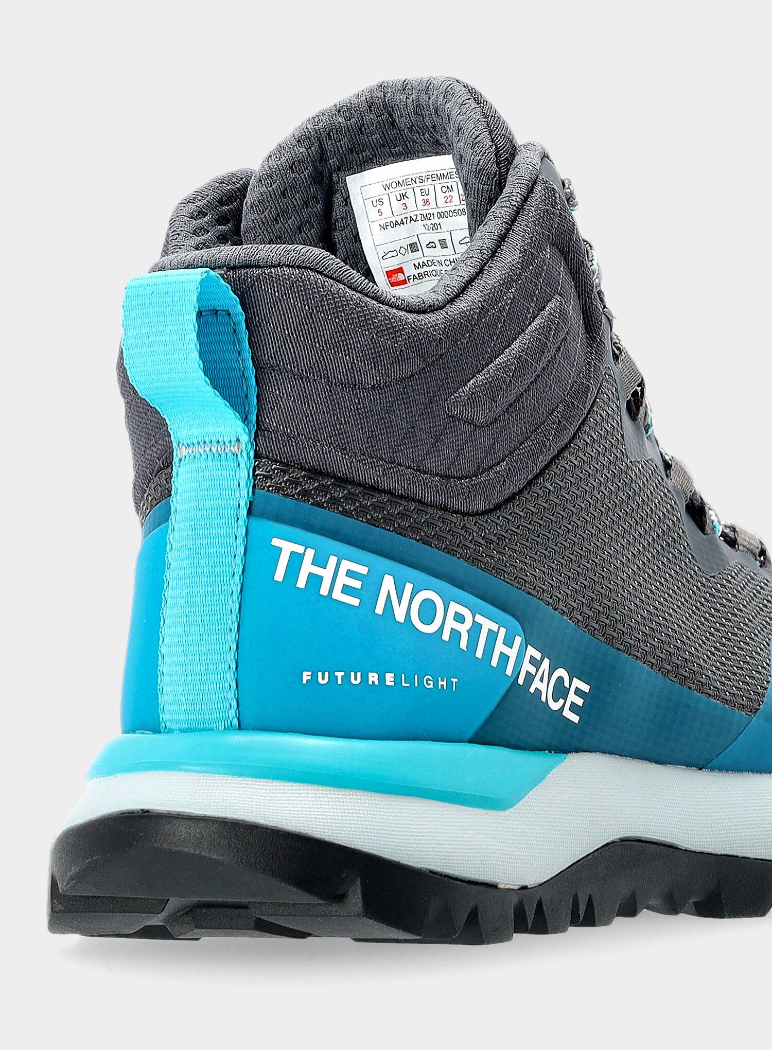 Ženske cipele The North Face Activist Mid FUTURELIGHT - zinc grey/maui blue