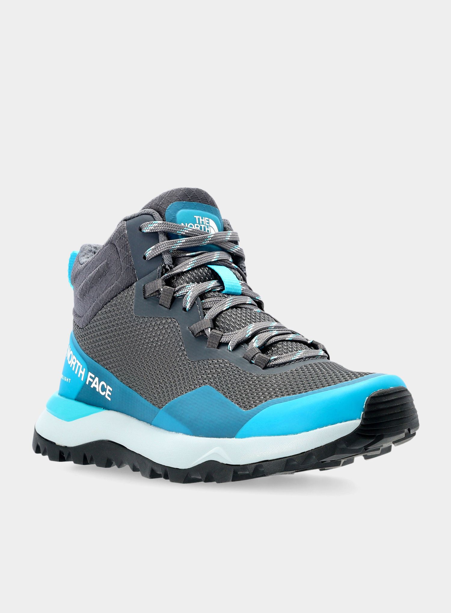 Ženske cipele The North Face Activist Mid FUTURELIGHT - zinc grey/maui blue
