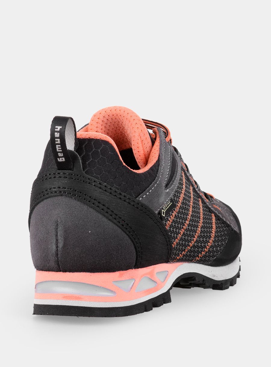 Ženske pristupne cipele Hanwag Makra Low GTX - asphalt/orink