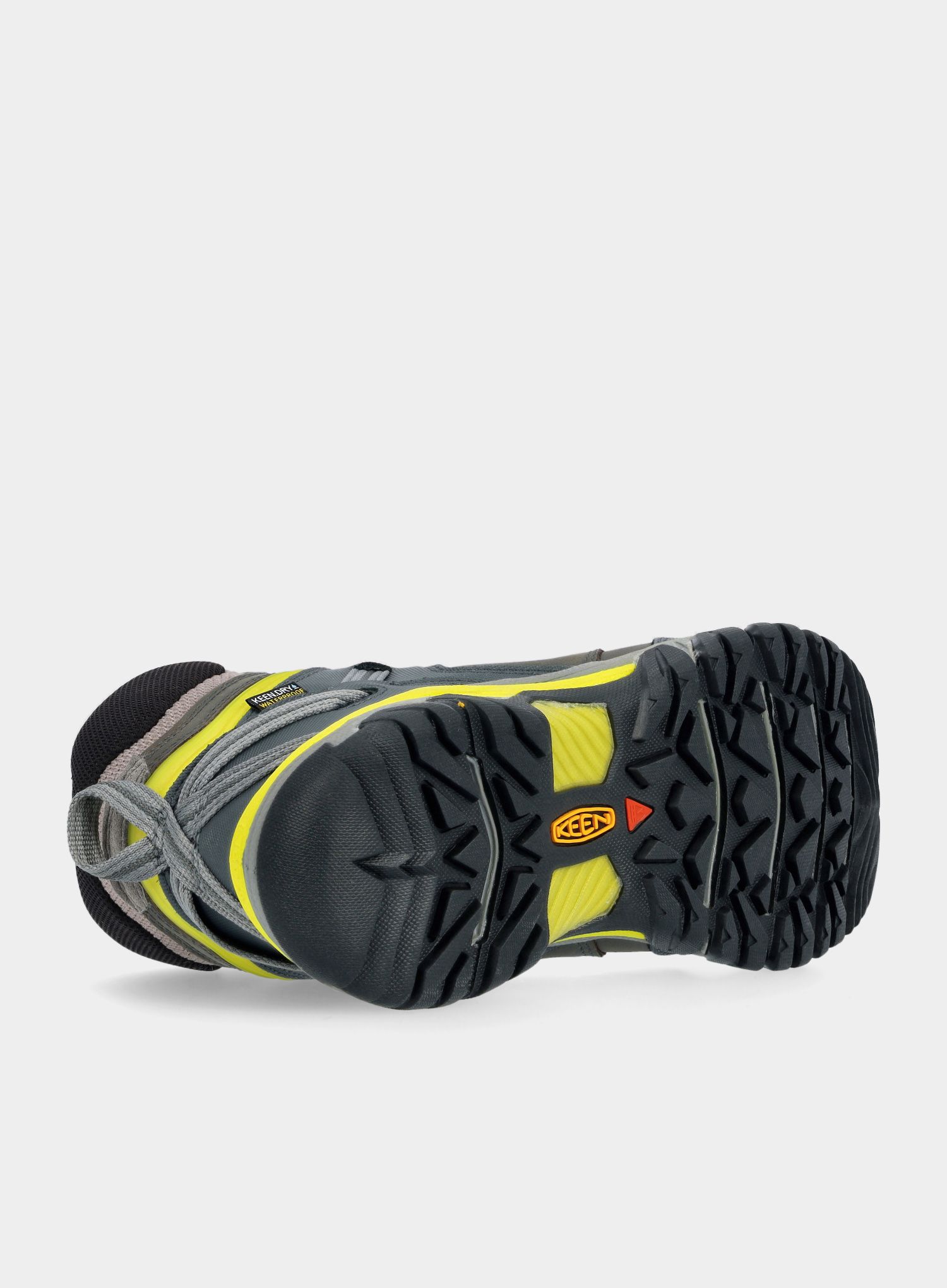 Muške planinarske cipele Keen Ridge Flex MID WP - steel grey/evening primrose