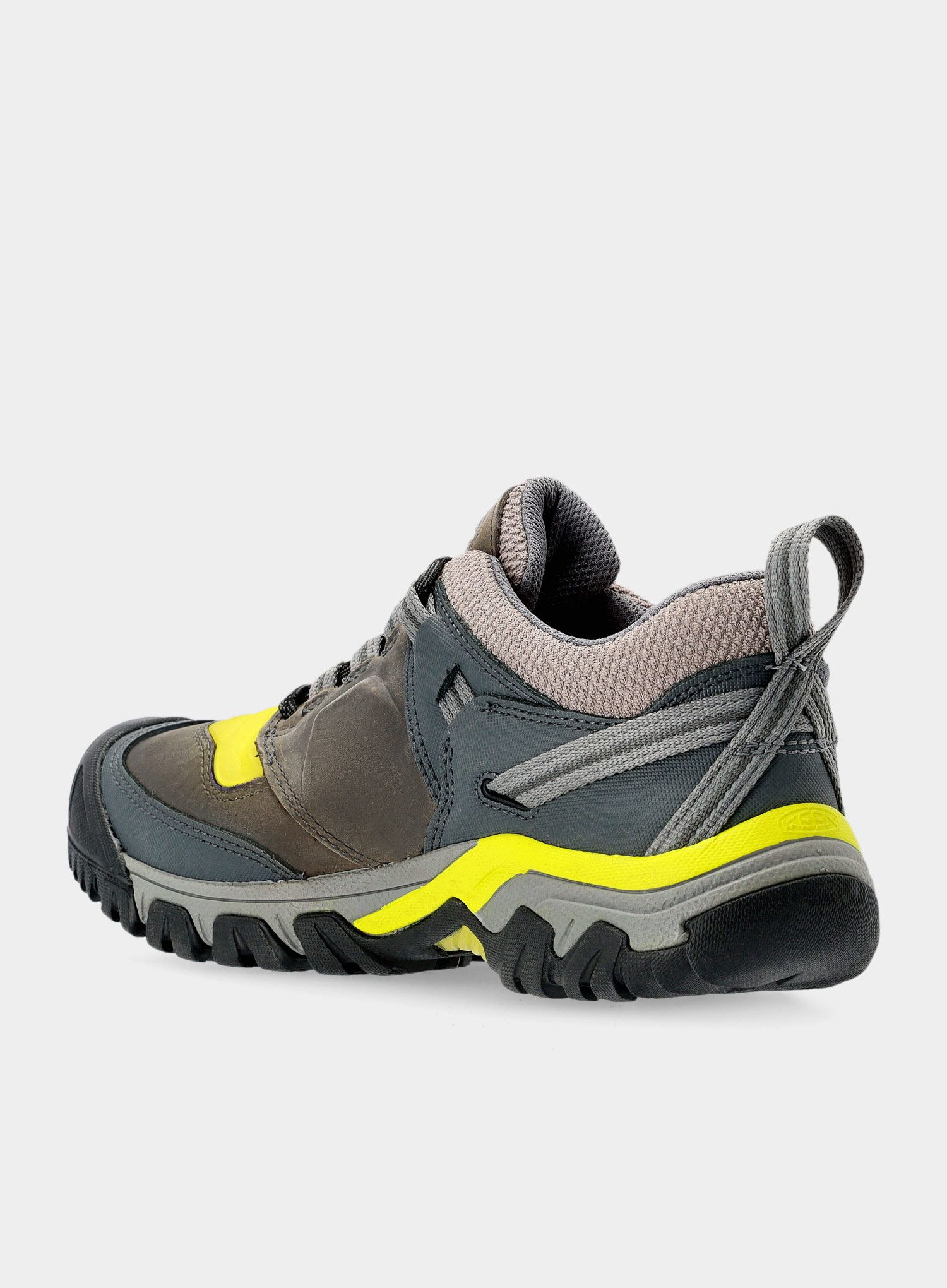 Muške cipele Keen Ridge Flex WP - steel grey/evening primrose