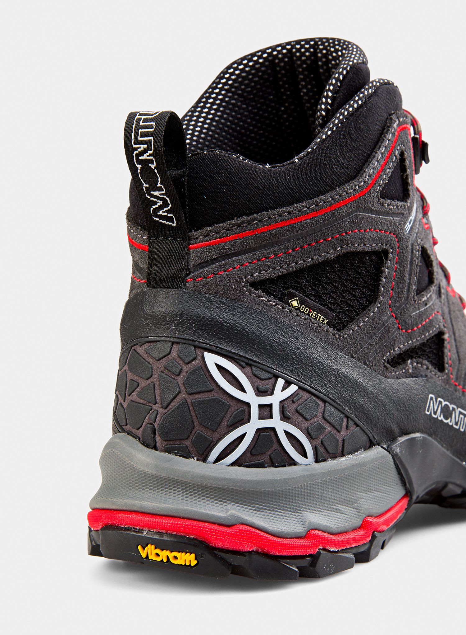 Pristupne cipele Montura Yaru Tekno GTX - dark grey/red