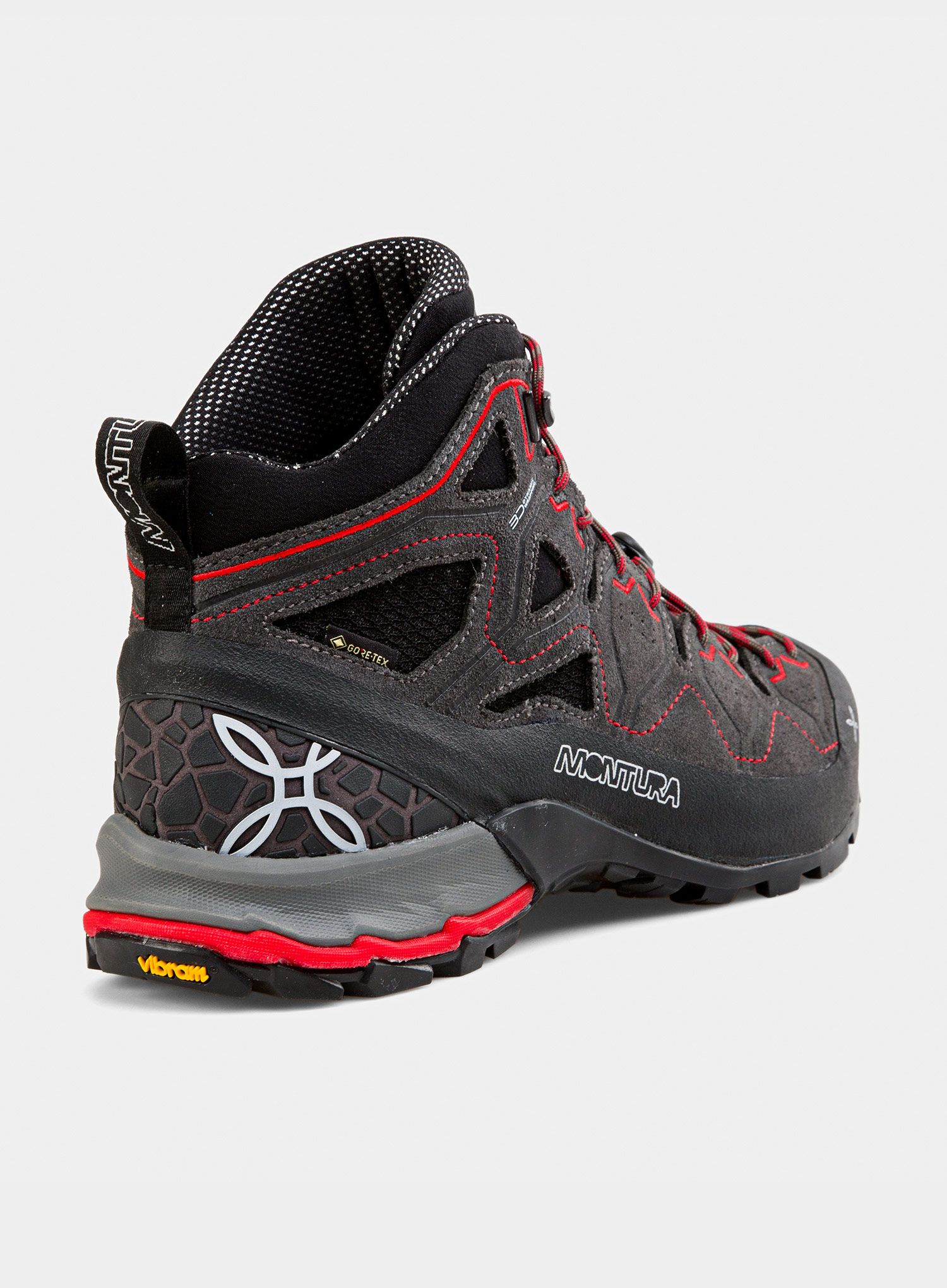 Pristupne cipele Montura Yaru Tekno GTX - dark grey/red