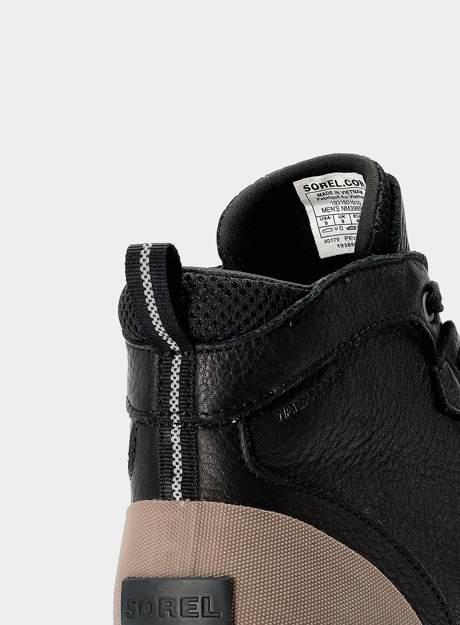 Outdoor cipele Sorel Caribou Sneaker Mid WP - black