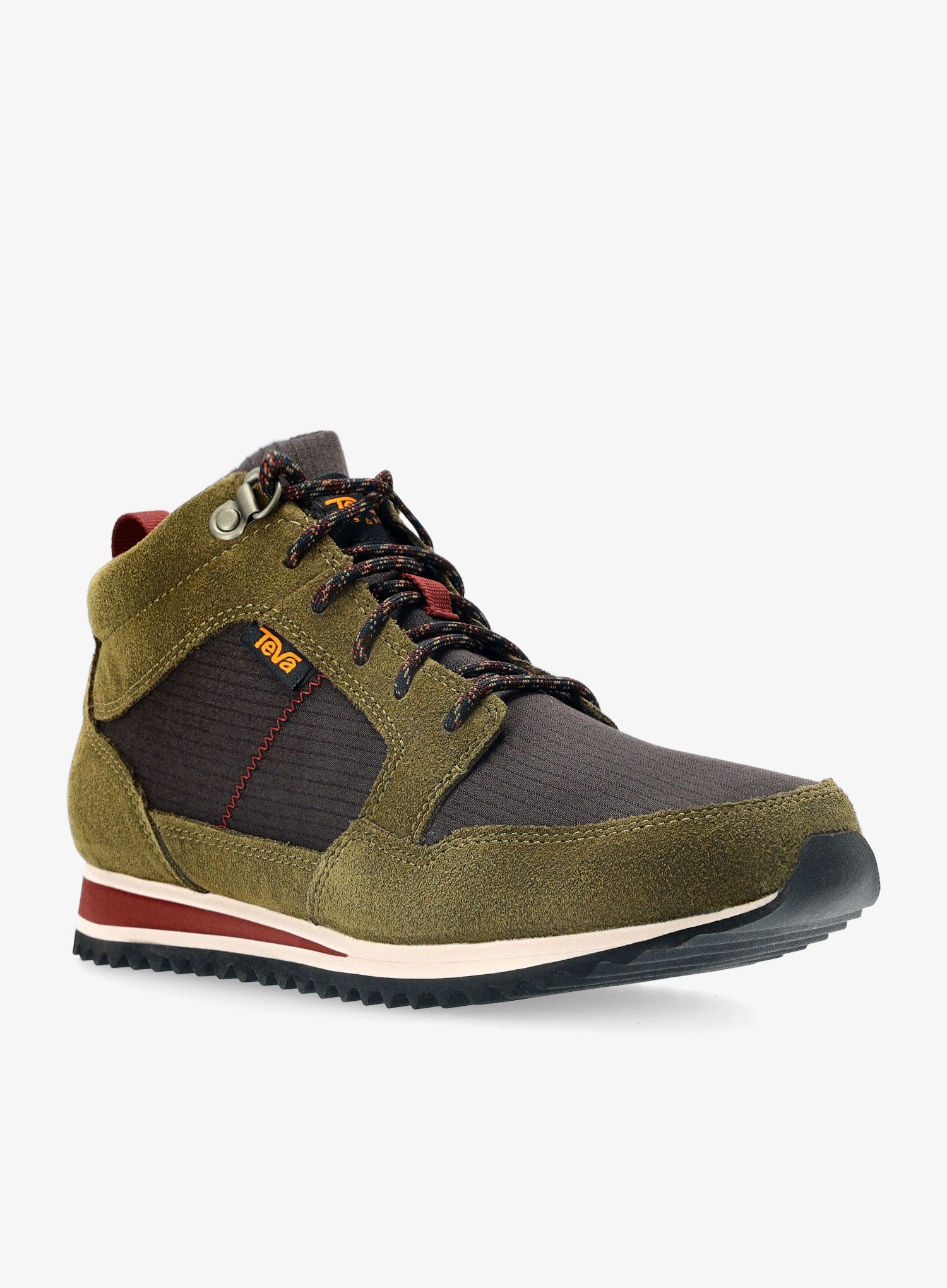 Muške cipele Teva Highside Mid - dark olive/black
