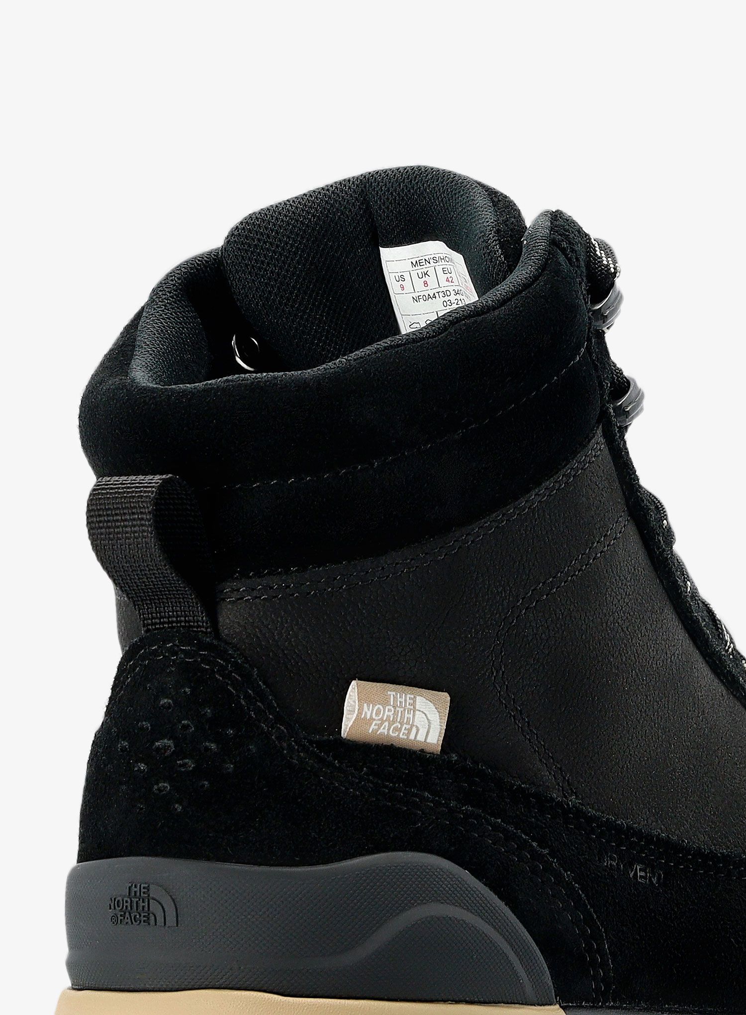 Muške cipele The North Face Back-To-Berkeley III Leather WP - tnf black/flax