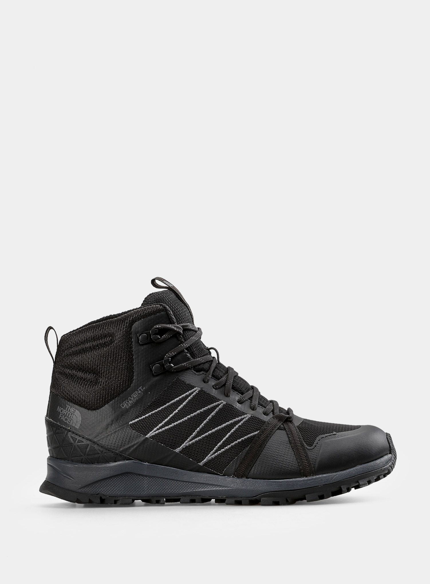 Muške cipele The North Face Litewave Fastpack II Mid - tnf black/ebony grey