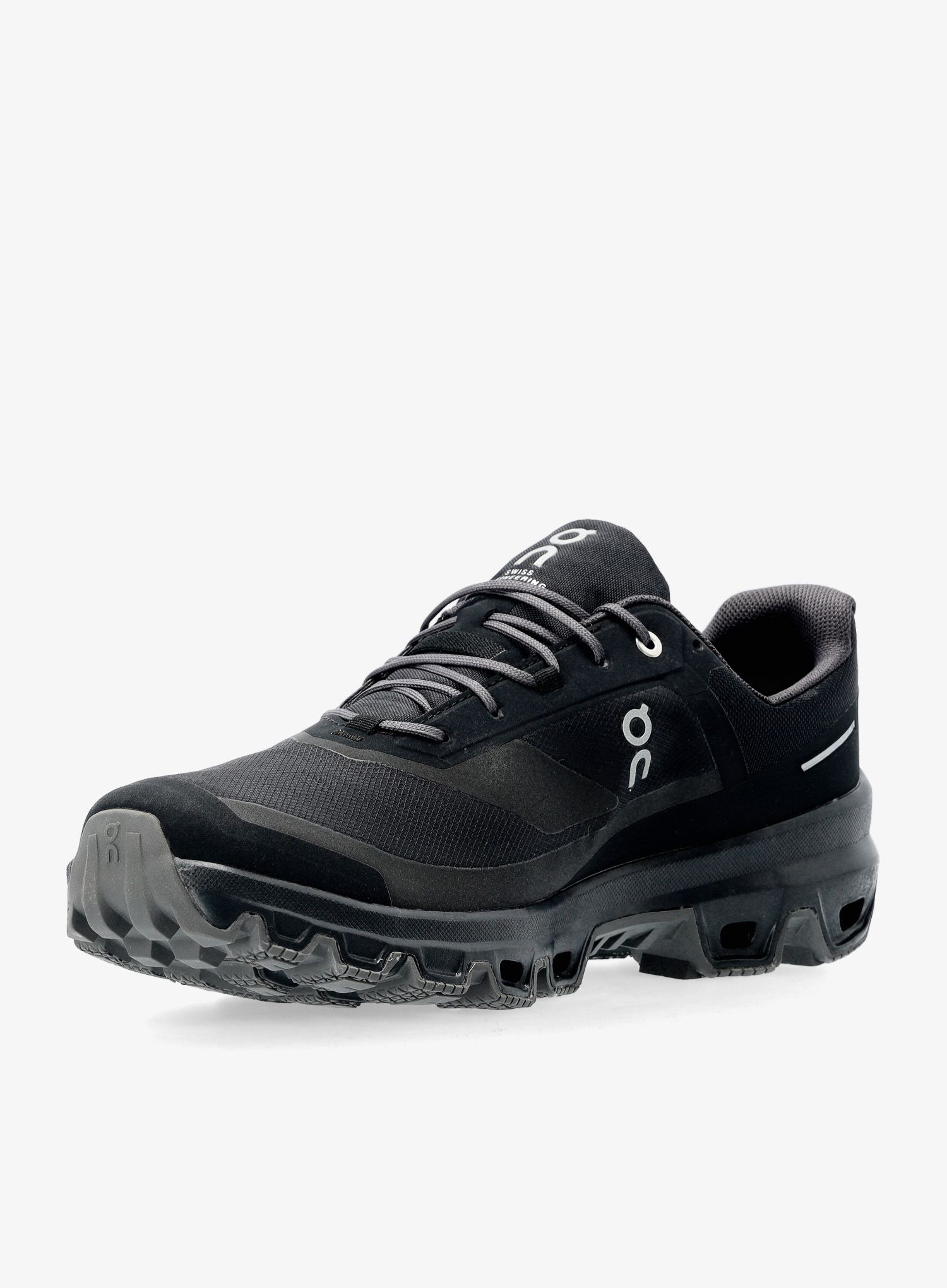 Tenisice za trail trčanje On Cloudventure Waterproof - black