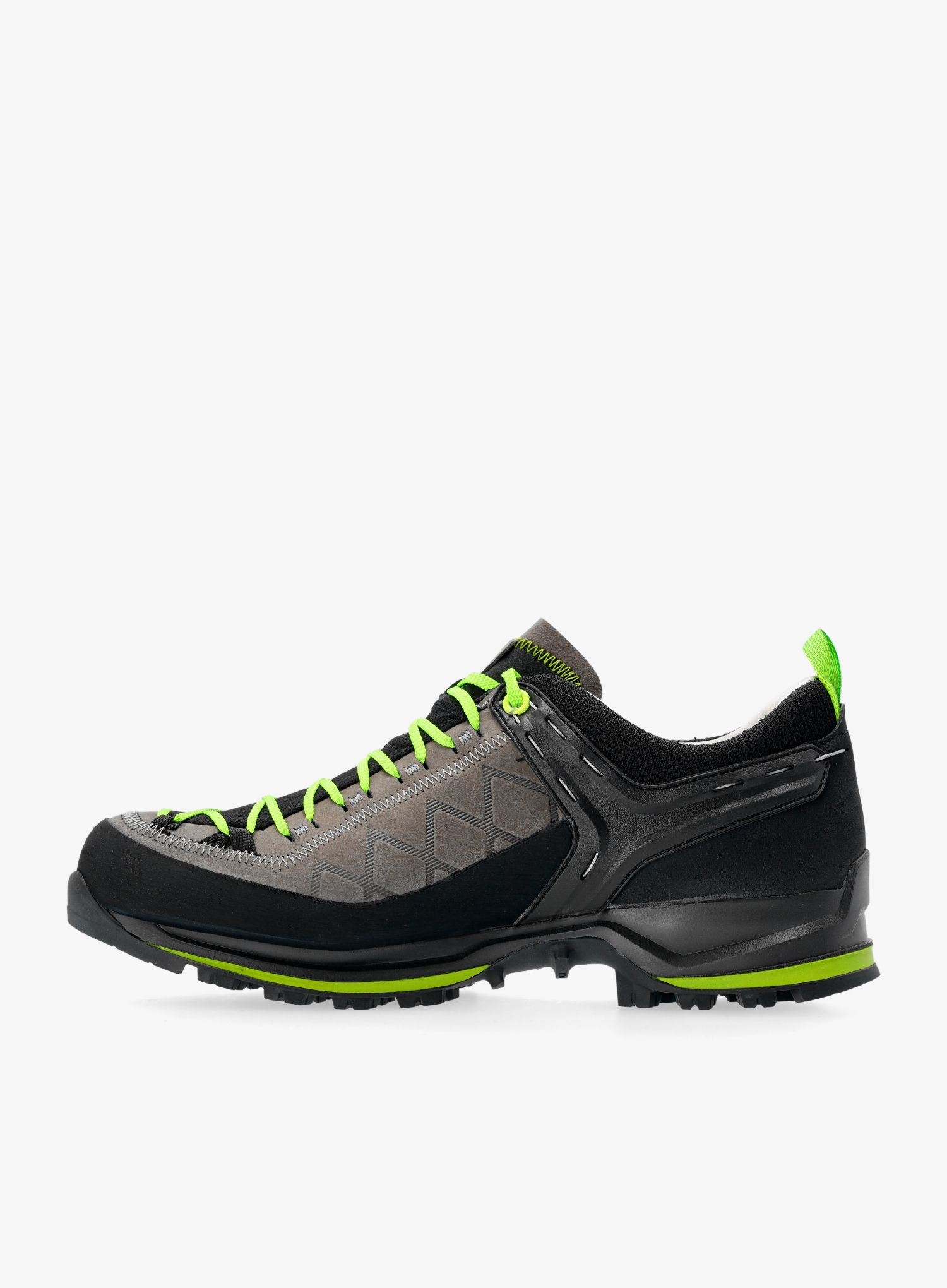 Trekking cipele Salewa Mountain Trainer 2 Leather - smoked/fluo green
