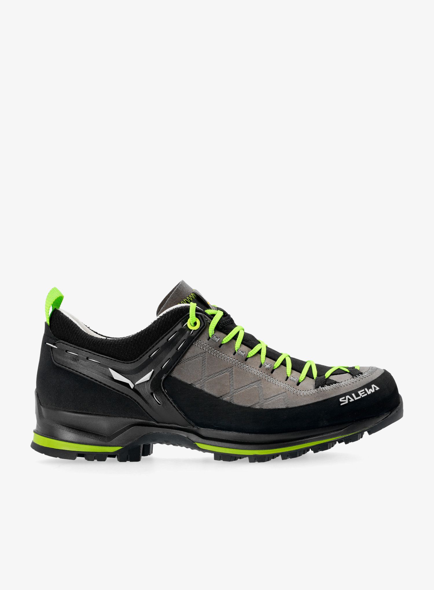 Trekking cipele Salewa Mountain Trainer 2 Leather - smoked/fluo green