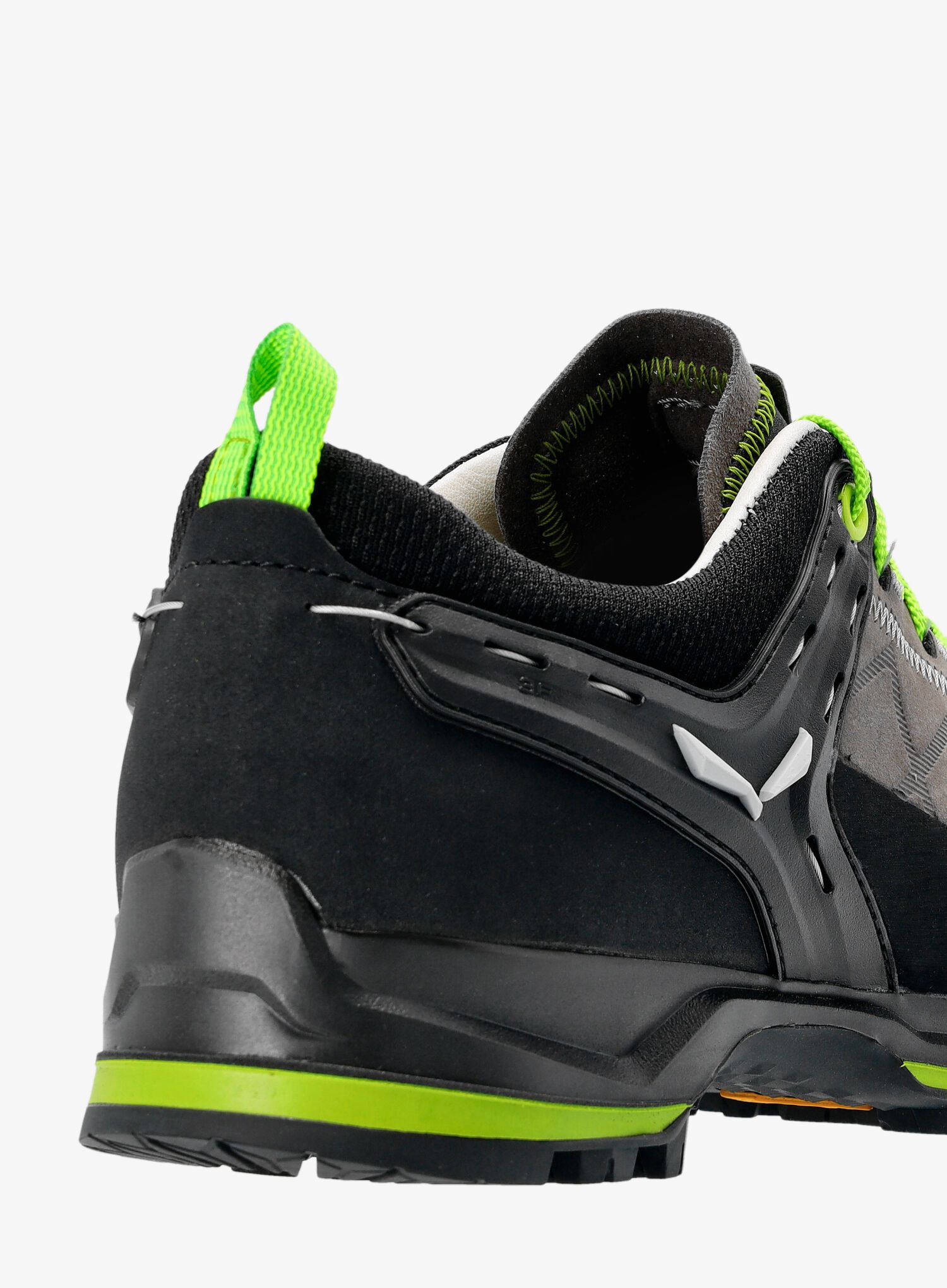 Trekking cipele Salewa Mountain Trainer 2 Leather - smoked/fluo green