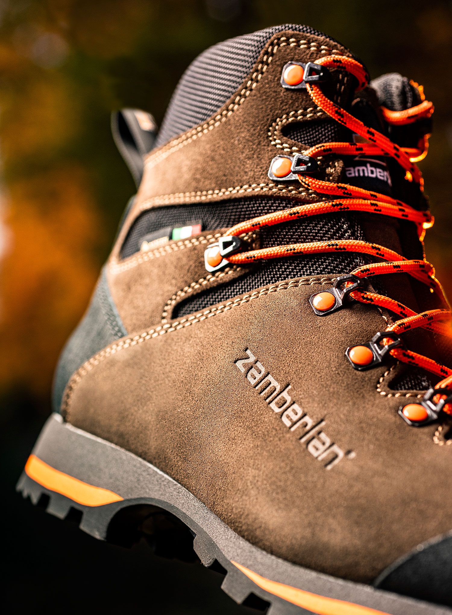 Trekking cipele Zamberlan Storm GTX - dk brown/orange