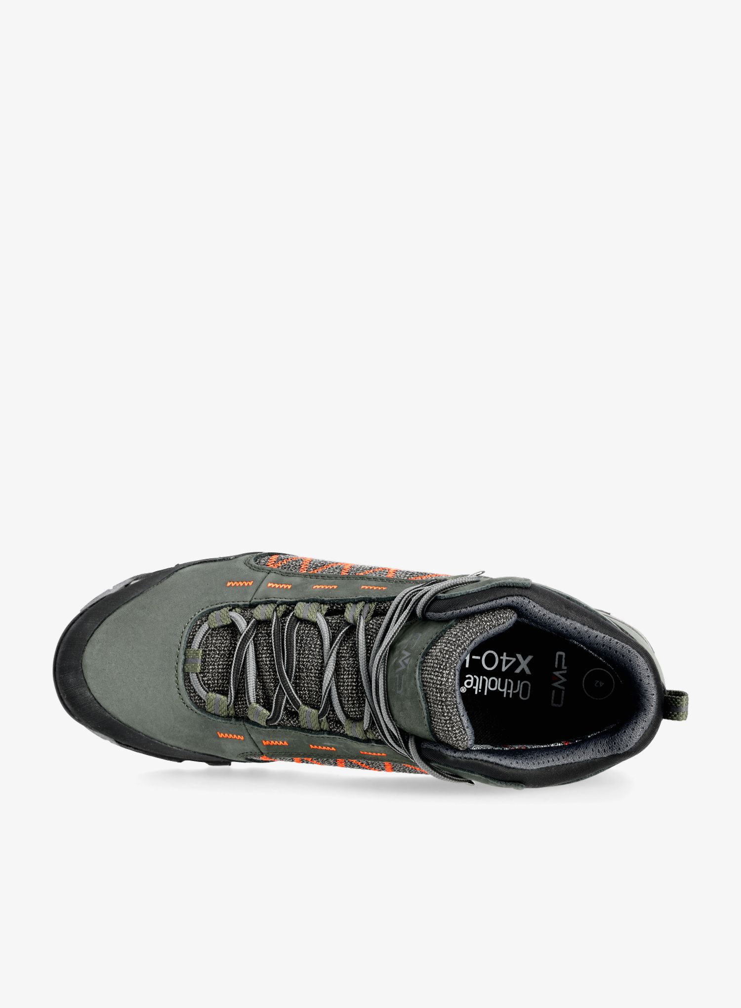Muške planinarske cipele CMP Thiamat Mid 2.0 WP - militare/f.orange