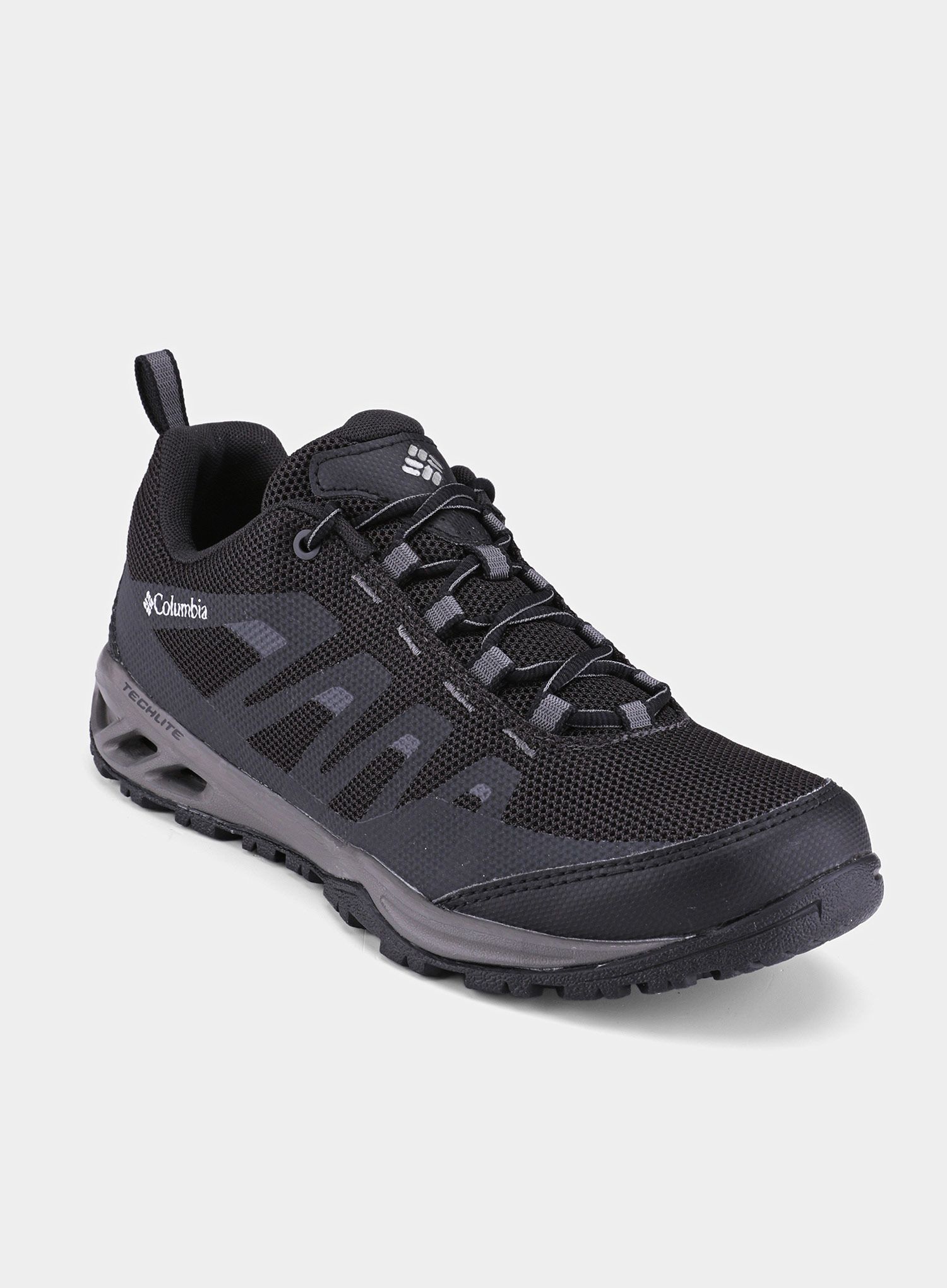 Muške planinarske cipele Columbia Vapor Vent - black/white