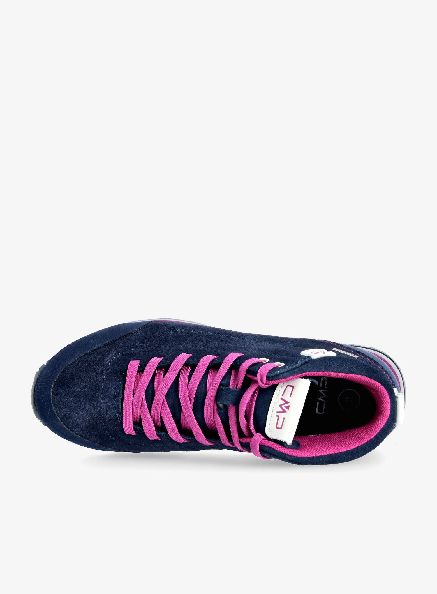 Ženske planinarske cipele CMP Elettra Mid WP - blue/berry