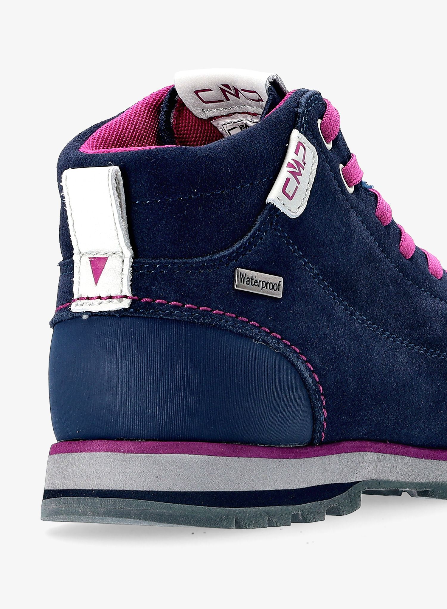 Ženske planinarske cipele CMP Elettra Mid WP - blue/berry