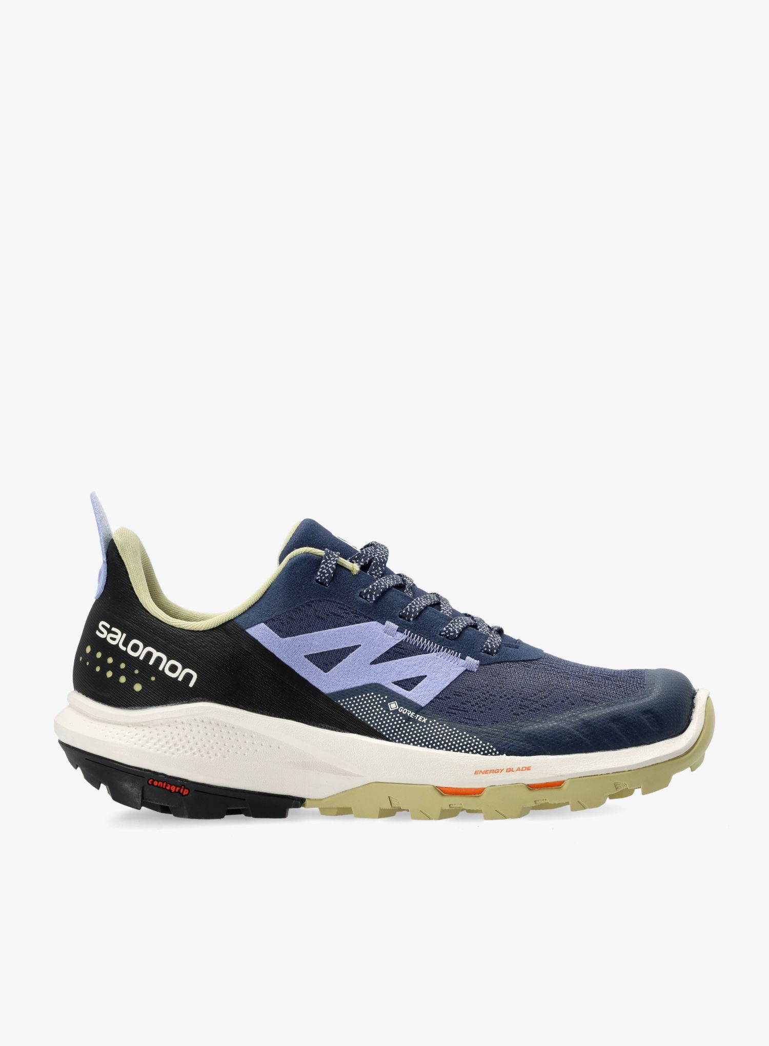 Ženske planinarske cipele Salomon Outpulse GTX - mood indigo/leek grn