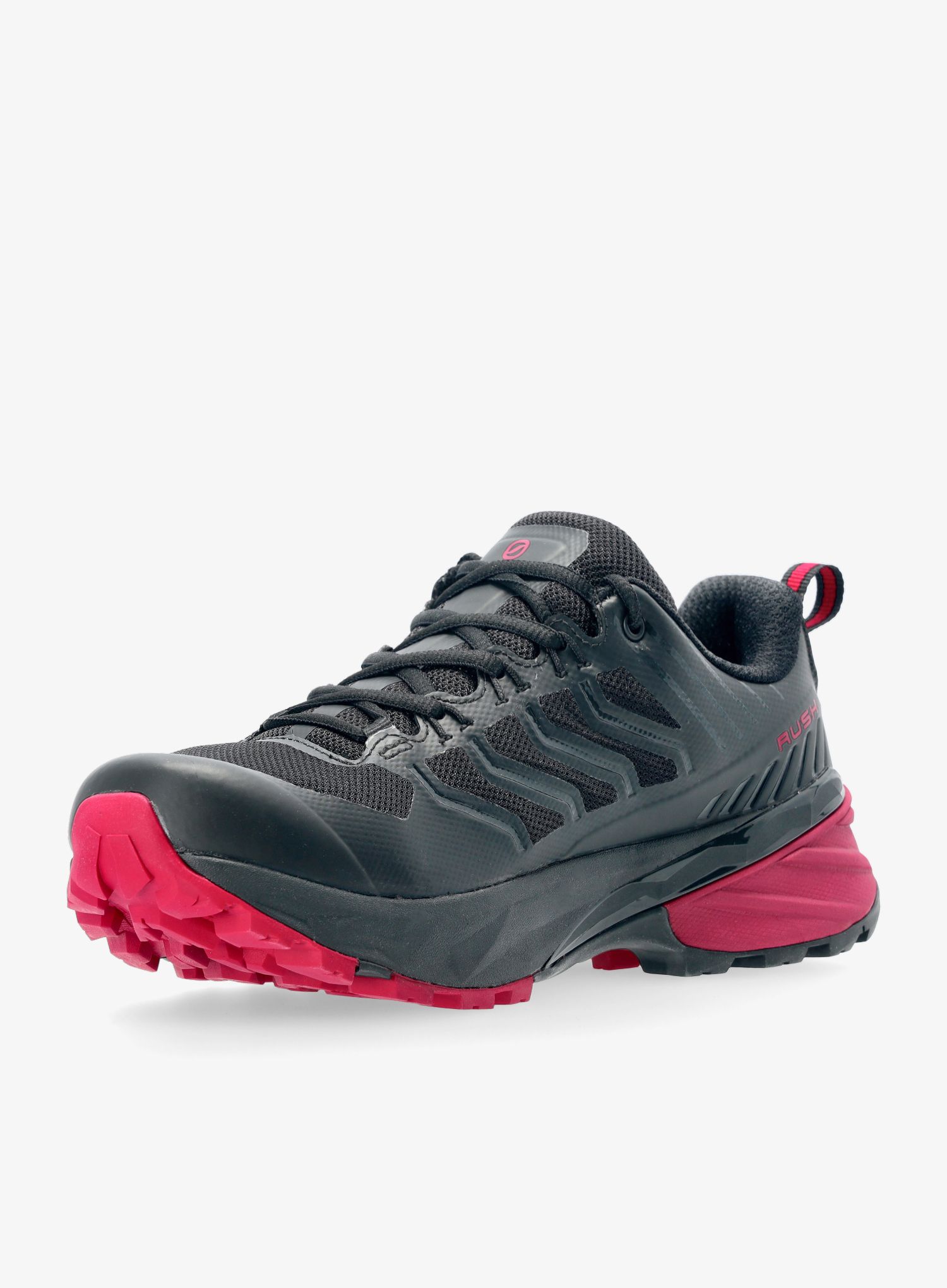 Ženske planinarske cipele Scarpa Rush - black/cherry