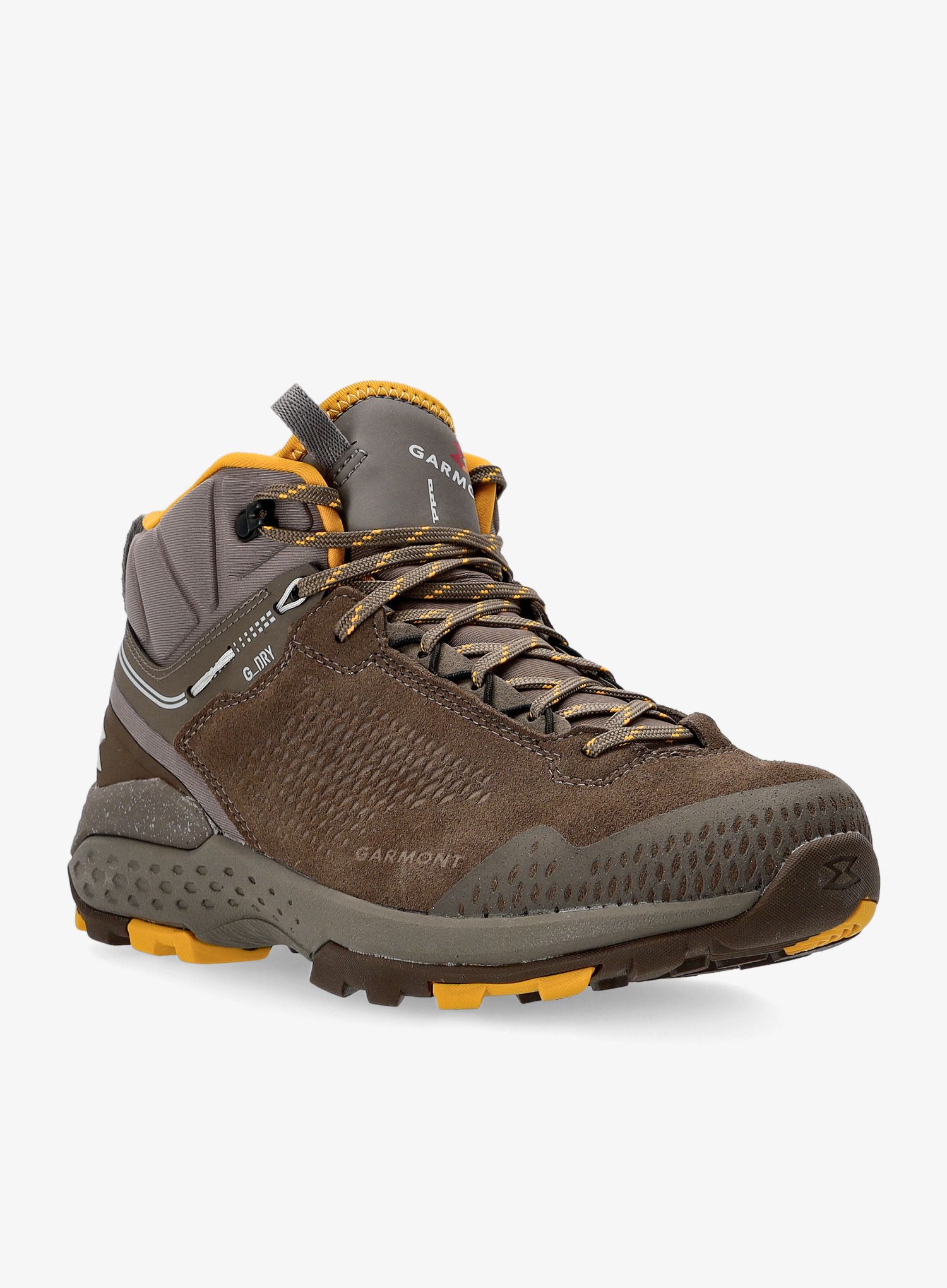 Muške planinarske cipele Garmont Groove Mid G-Dry - taupe/yellow