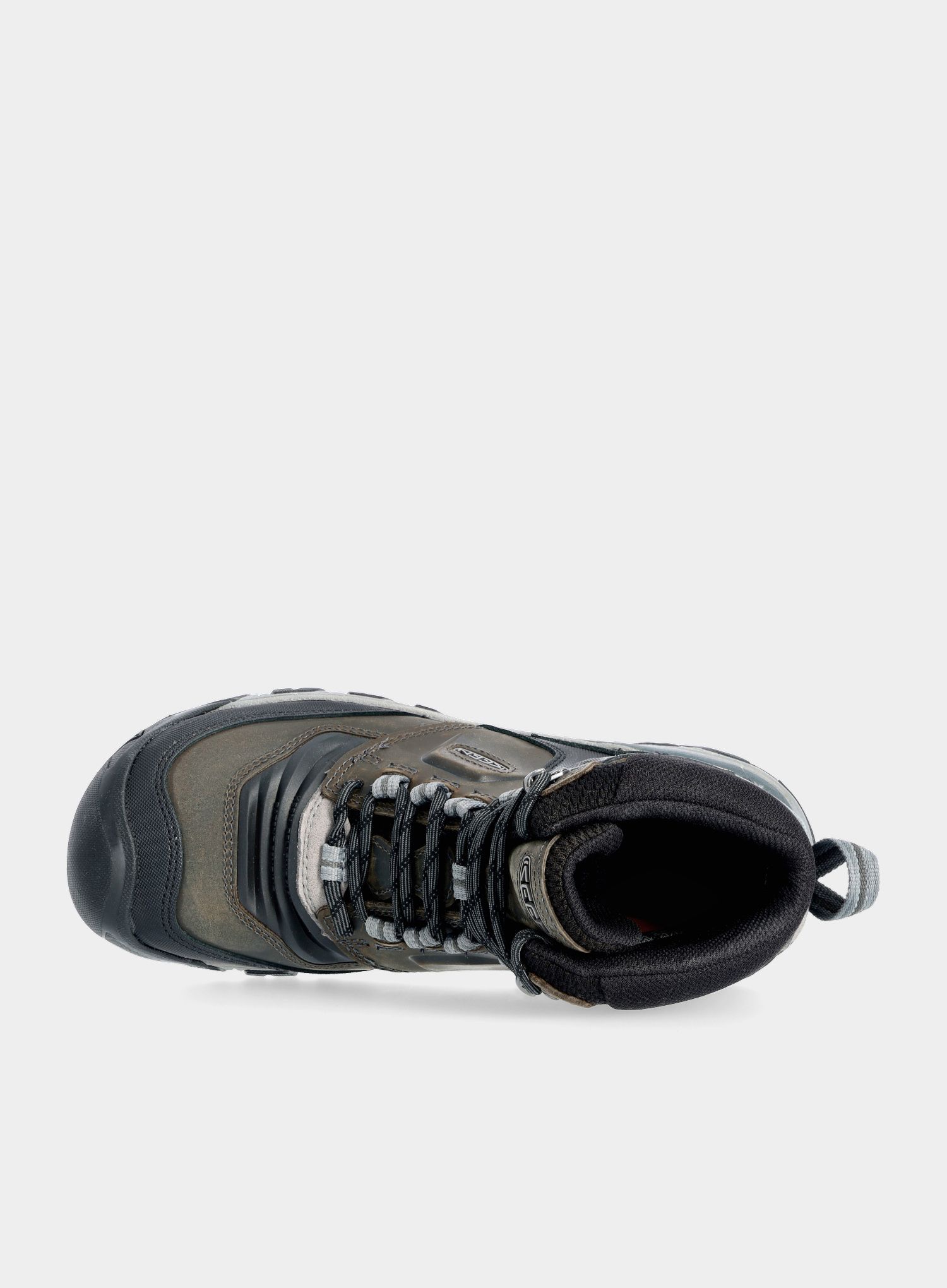 Muške planinarske cipele Keen Ridge Flex MID WP - magnet/black