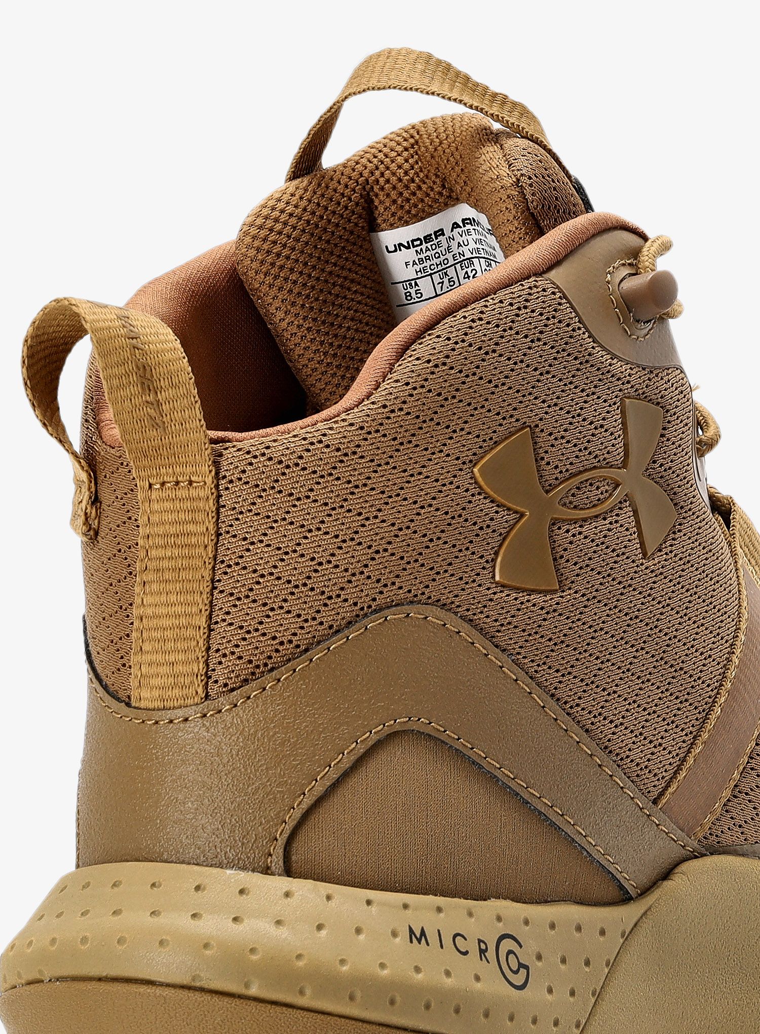 Mu ke cipele Under Armour Micro G Valsetz Mid coyote coyote coyote