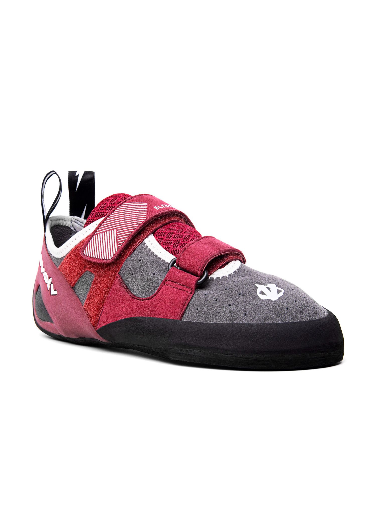 Ženske penjačke cipele Evolv Elektra - grey/merlot