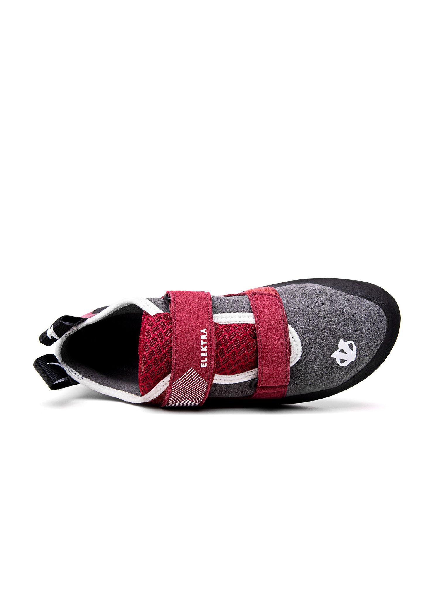 Ženske penjačke cipele Evolv Elektra - grey/merlot