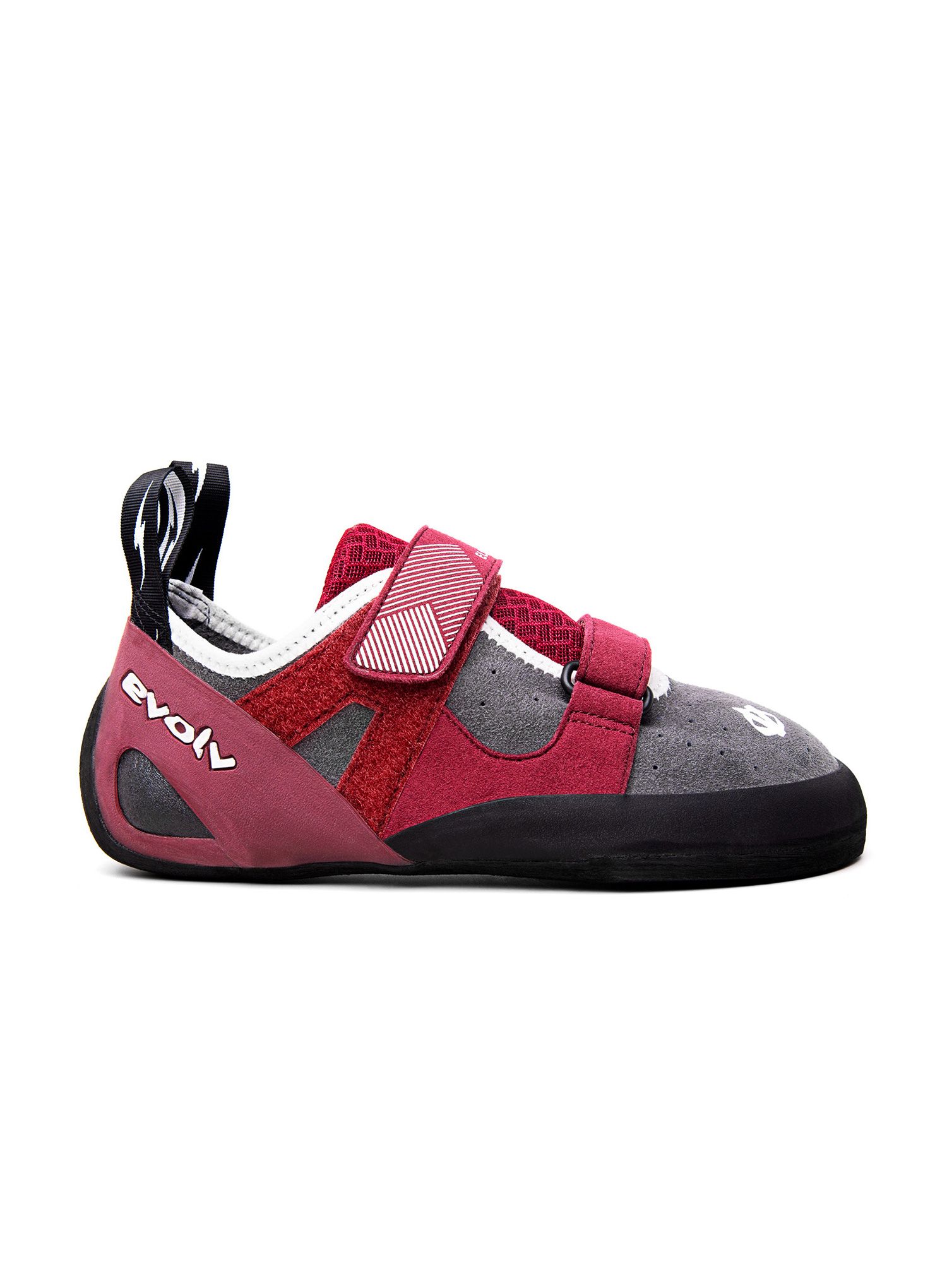 Ženske penjačke cipele Evolv Elektra - grey/merlot