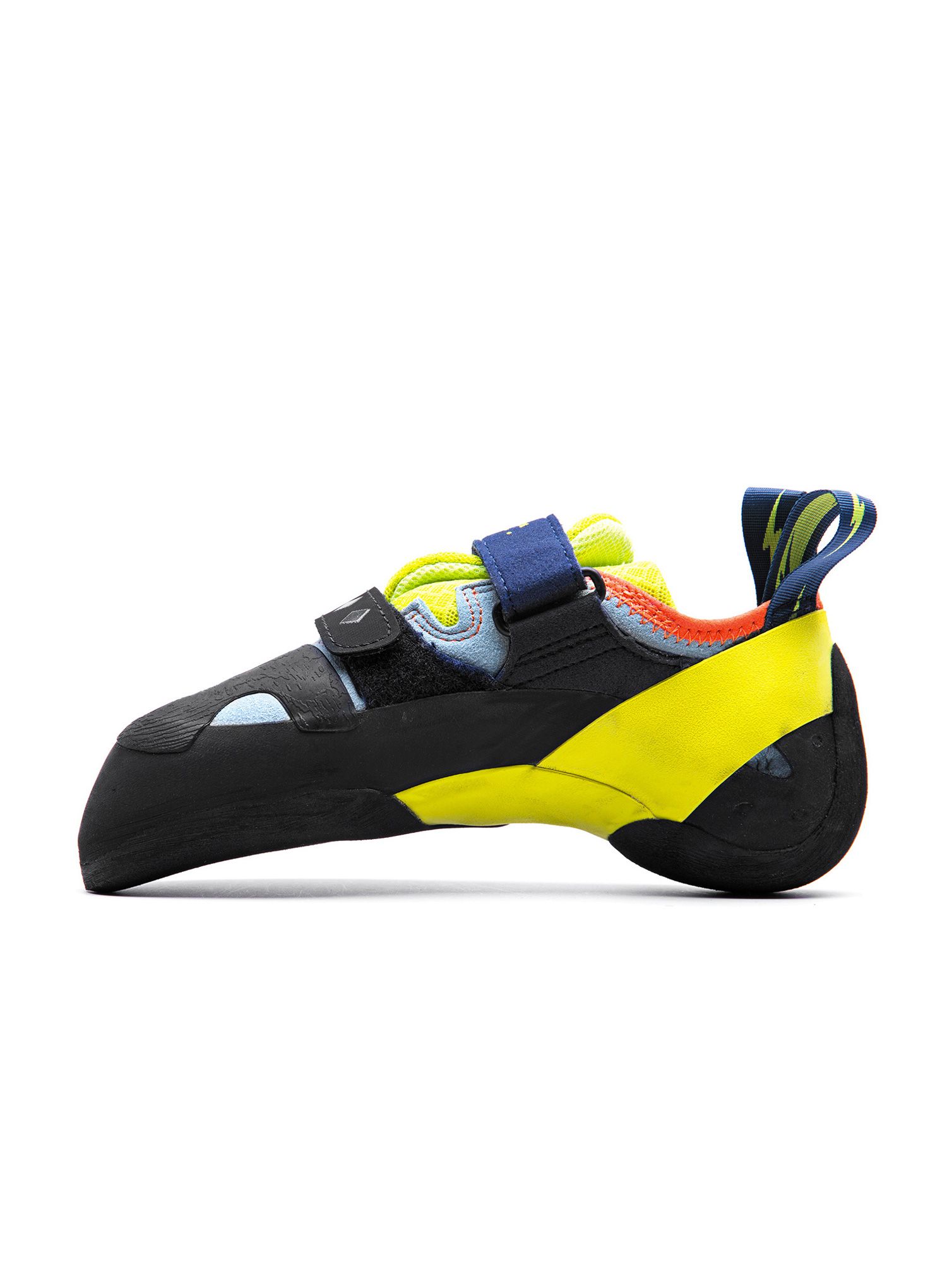 Ženske penjačke cipele Evolv Shakra - aqua/neon yellow