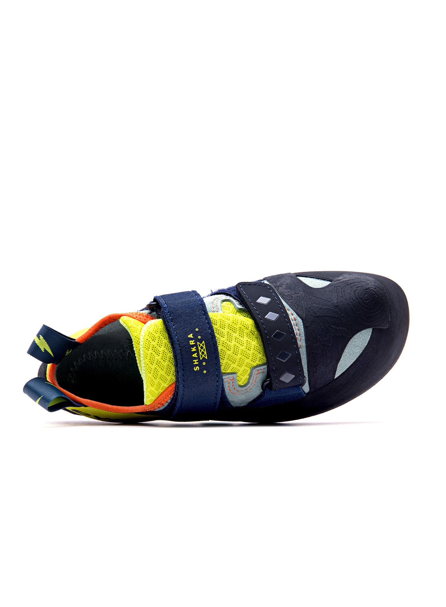 Ženske penjačke cipele Evolv Shakra - aqua/neon yellow