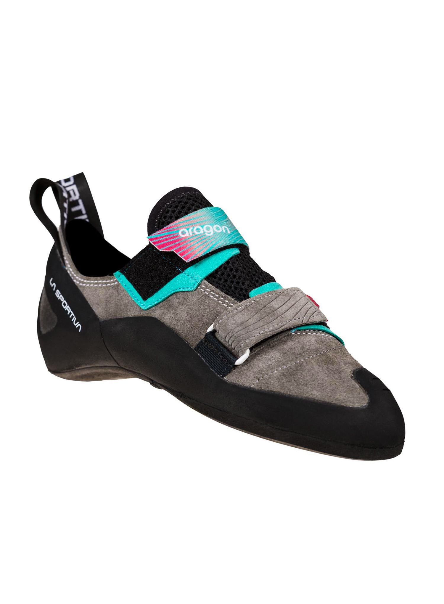 Ženske penjačke cipele La Sportiva Aragon - clay/hibiscus