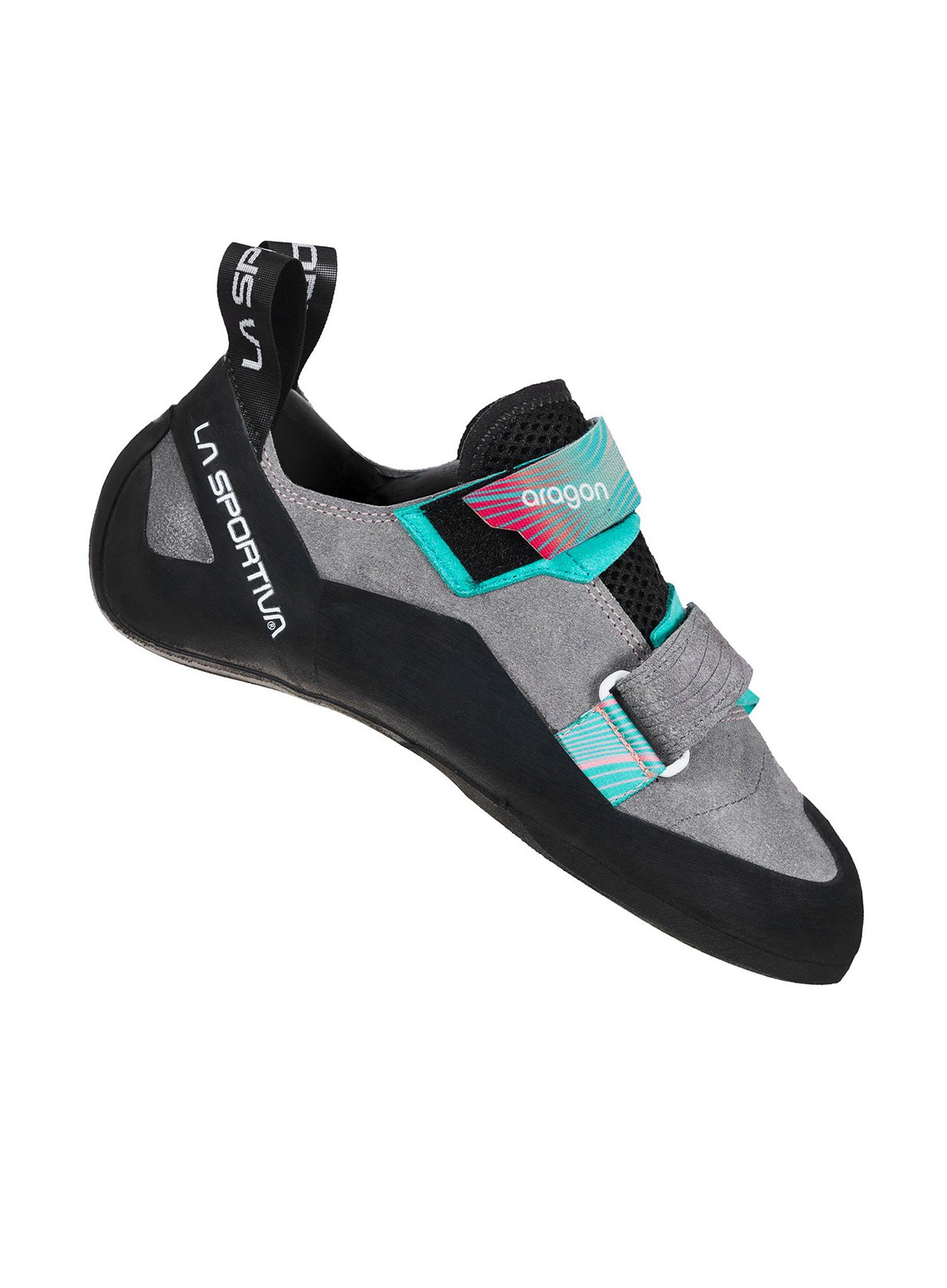 Ženske penjačke cipele La Sportiva Aragon - clay/hibiscus