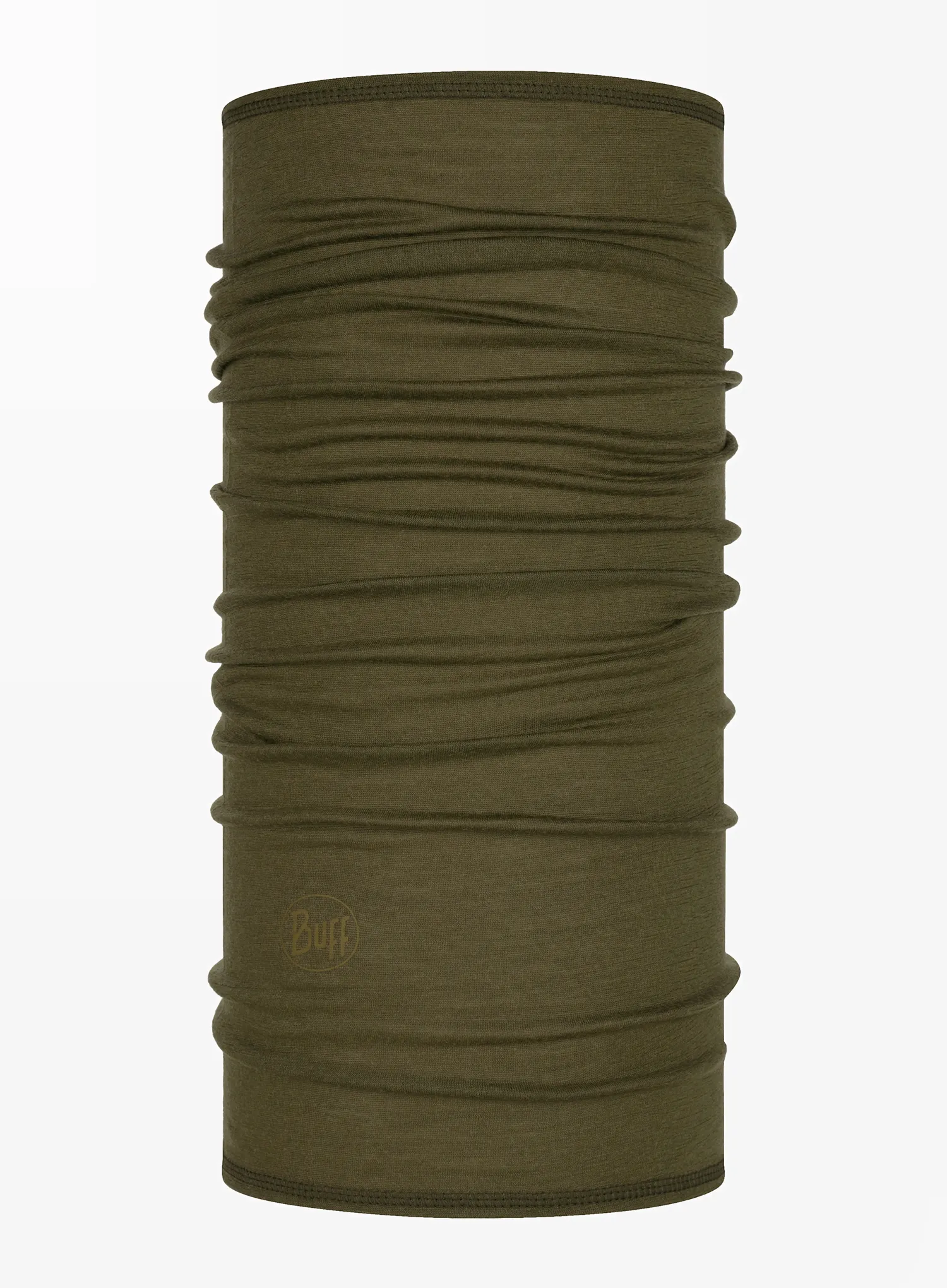 Multifunkcionalna marama Buff Lightweight Merino Wool - solid bark