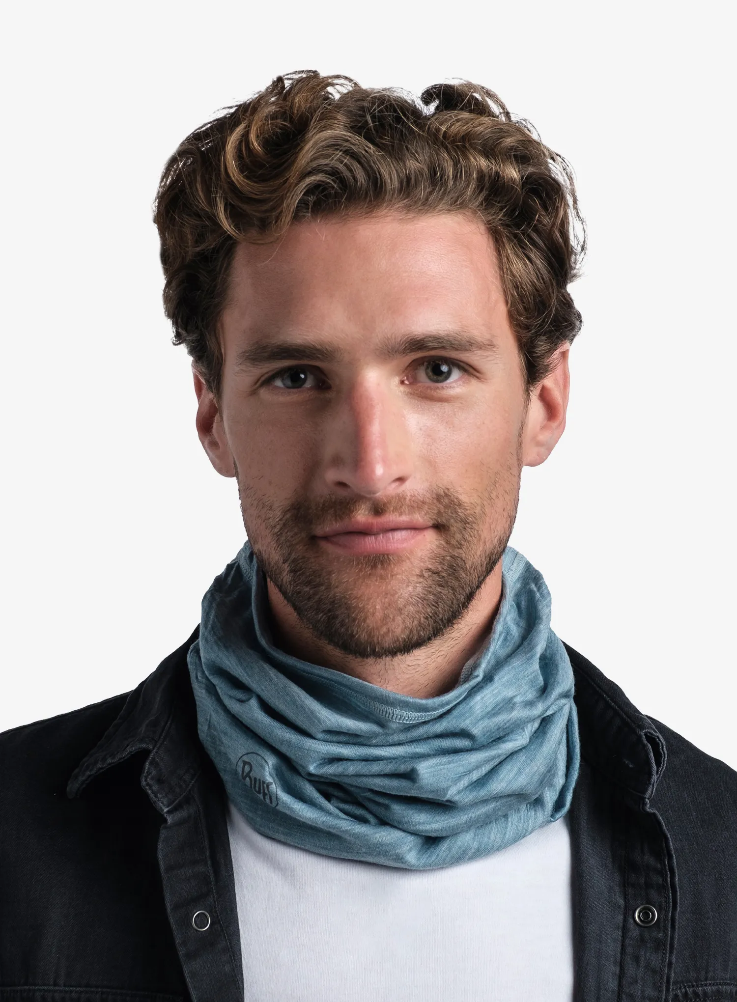 Multifunkcionalna marama Buff Lightweight Merino Wool - solid pool