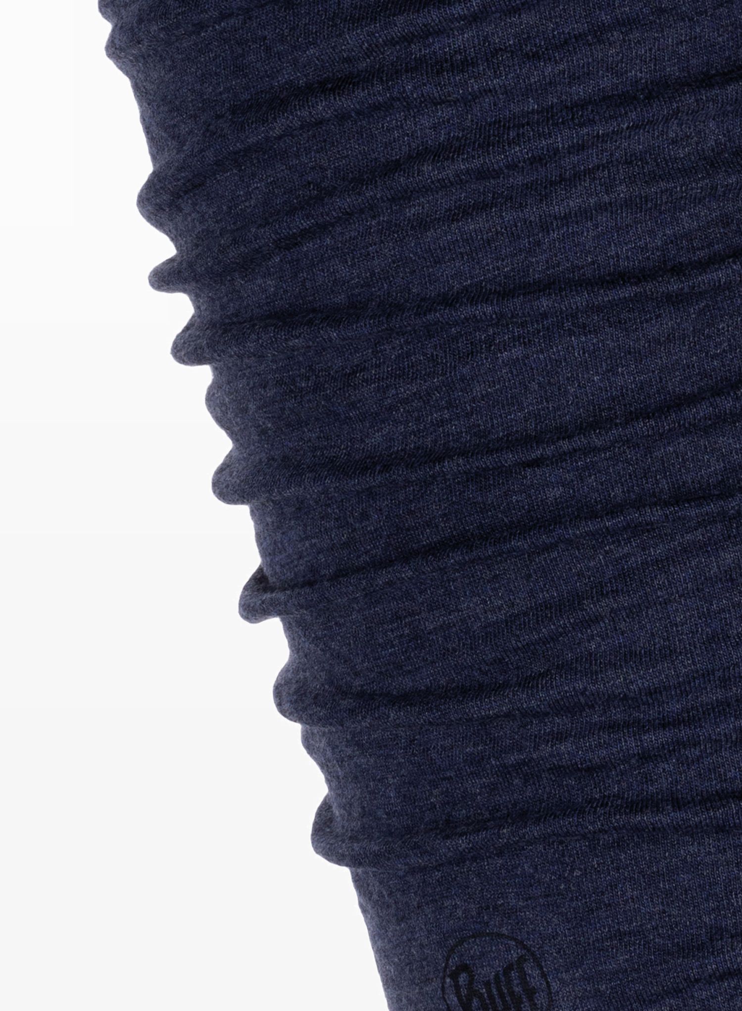 Multifunkcionalna marama Buff Midweight Merino Wool - night blue melange