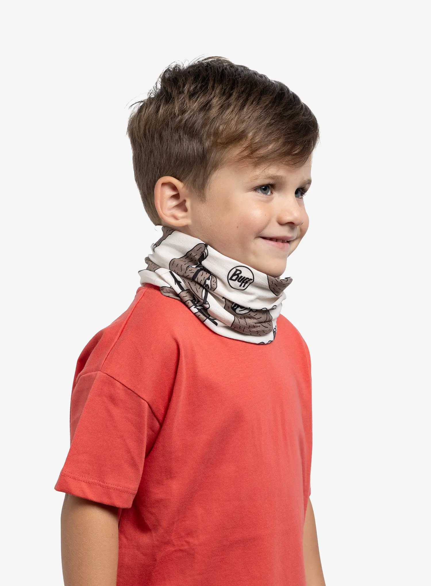 Multifunkcionalna marama Buff Coolnet UV Kids - tore birch grey