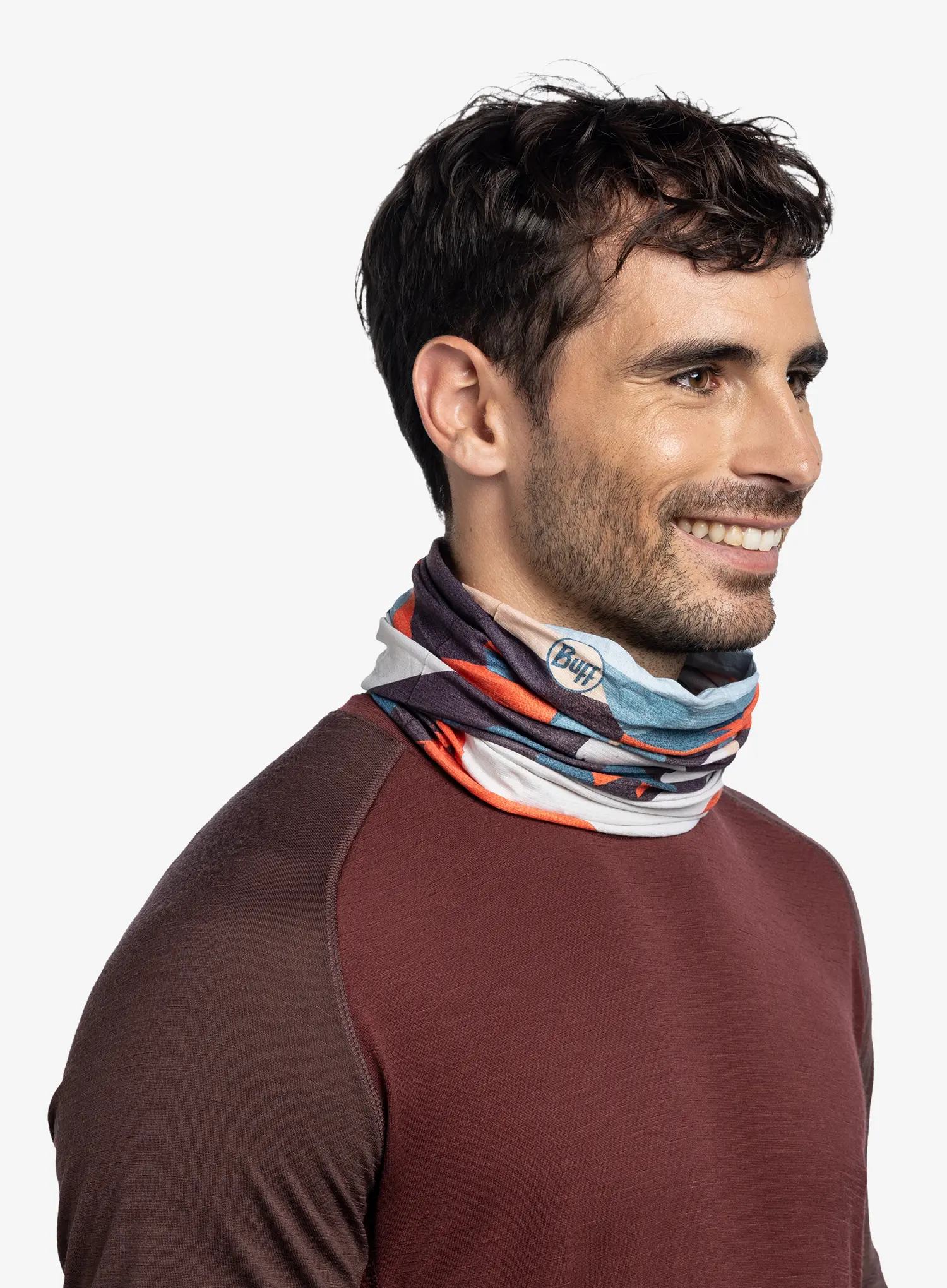 Multifunkcionalna marama Buff Coolnet UV - mesa flint