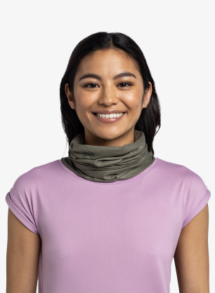 Multifunkcionalna marama Buff Coolnet UV - solid khaki