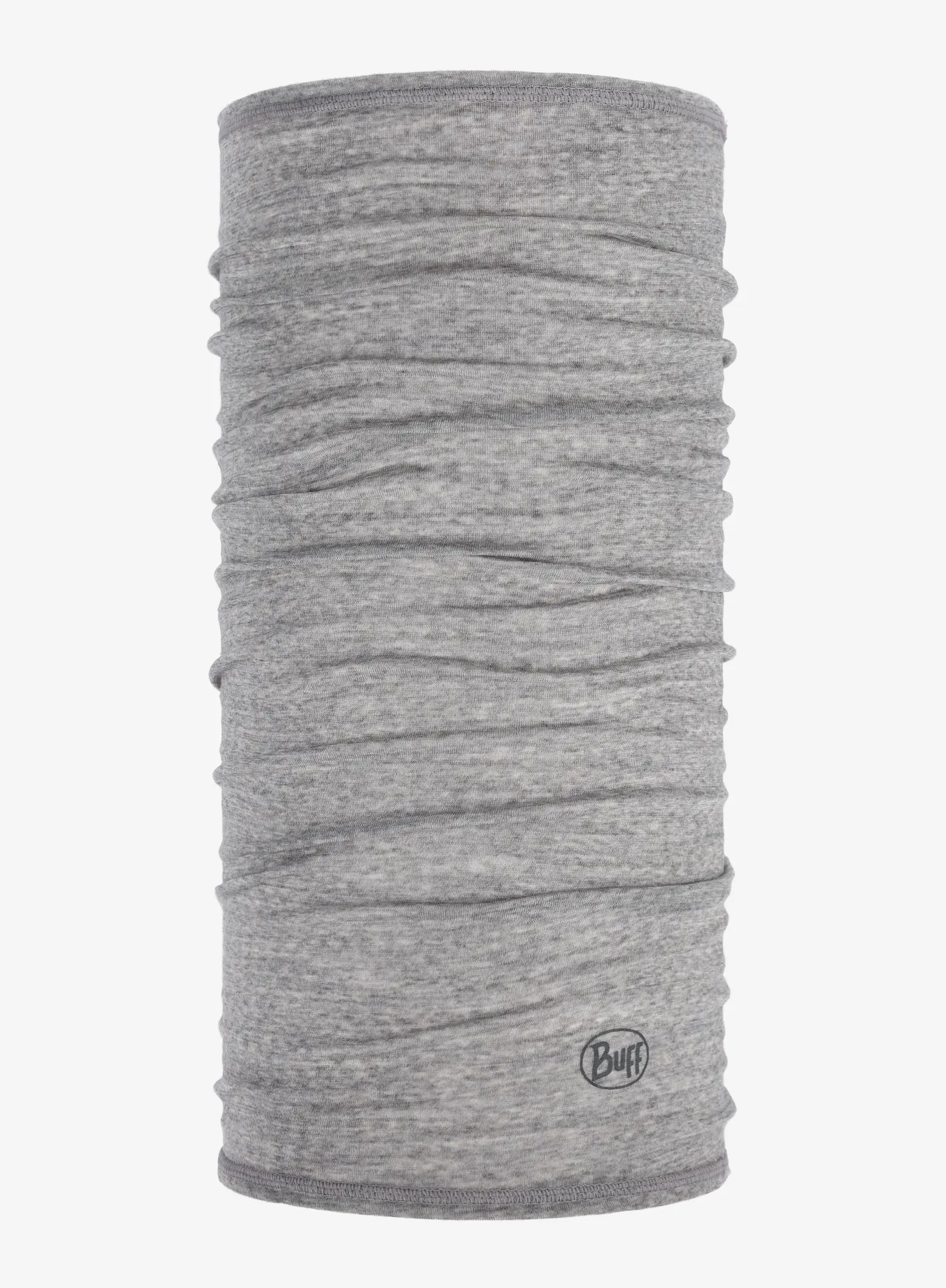 Multifunkcionalna marama Buff Lightweight Merino Wool - solid light grey