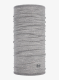 Multifunkcionalna marama Buff Lightweight Merino Wool - solid light grey
