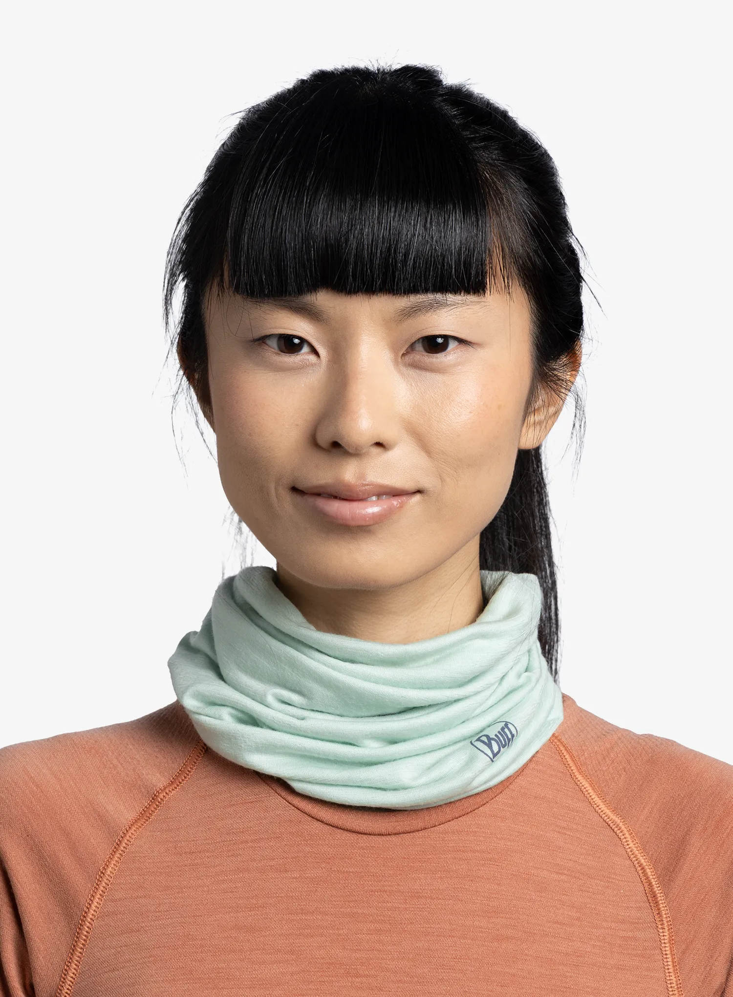 Multifunkcionalna marama Buff Lightweight Merino Wool - solid seagrove green