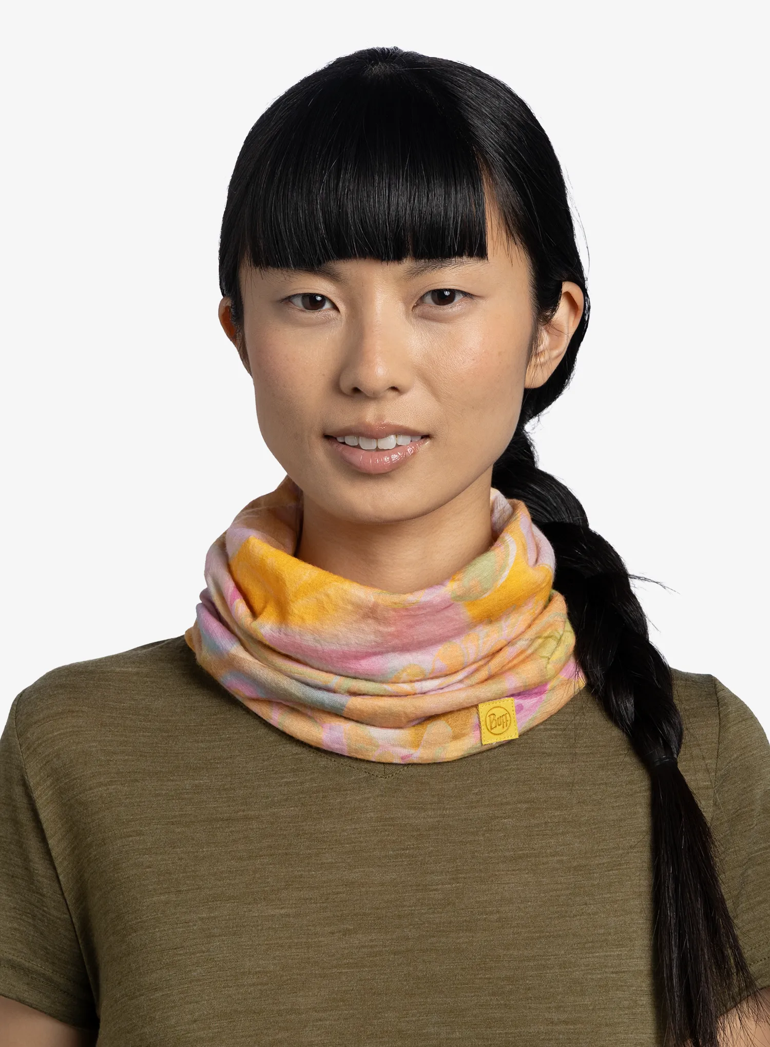 Multifunkcionalna marama Buff Merino Lightweight Digital Prints - esmerald multi
