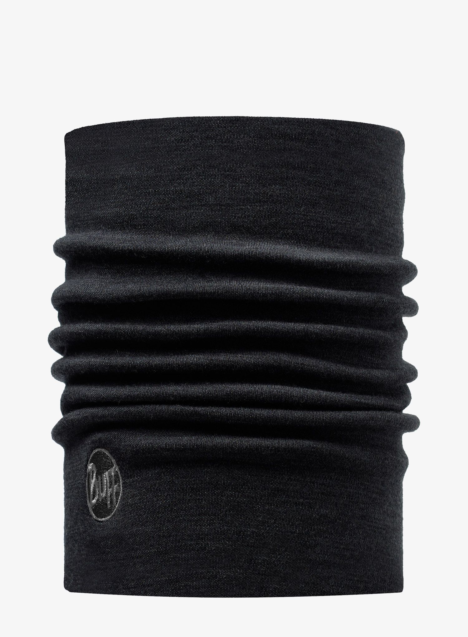 Grijač za vrat Buff Heavyweight Merino Wool - solid black