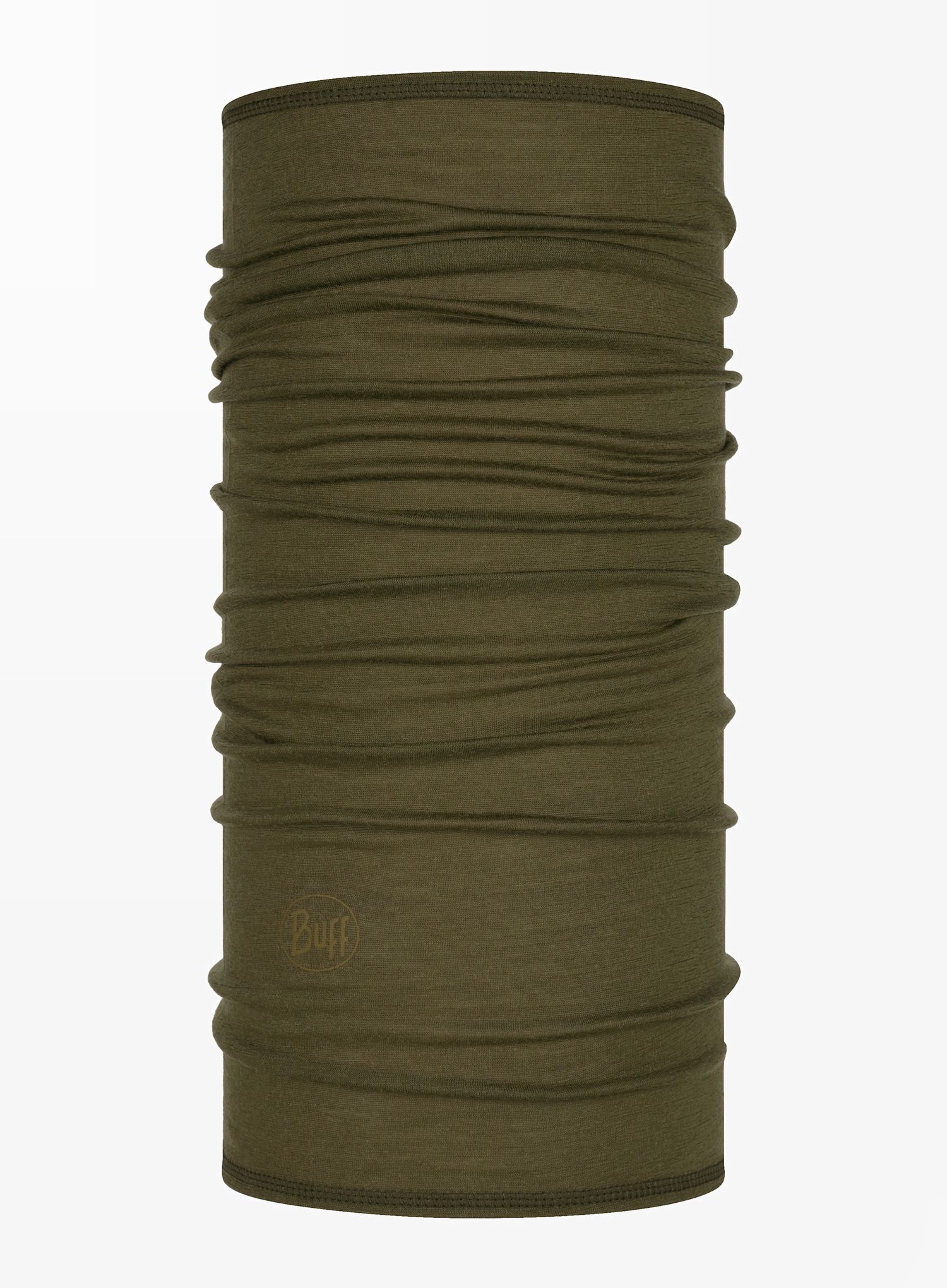 Multifunkcionalna marama Buff Lightweight Merino Wool - solid bark