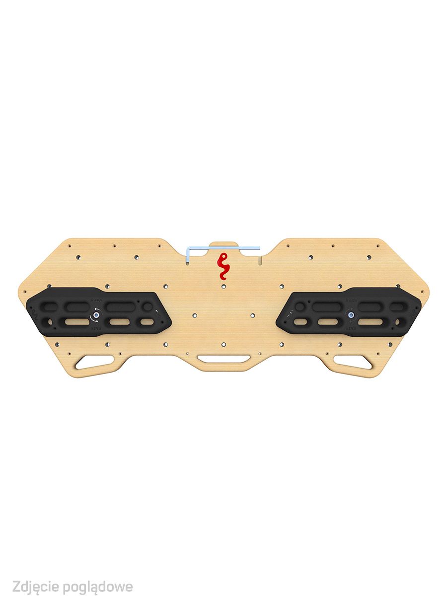 Daska za trening za penjanje Max Climbing Spinchboard - black