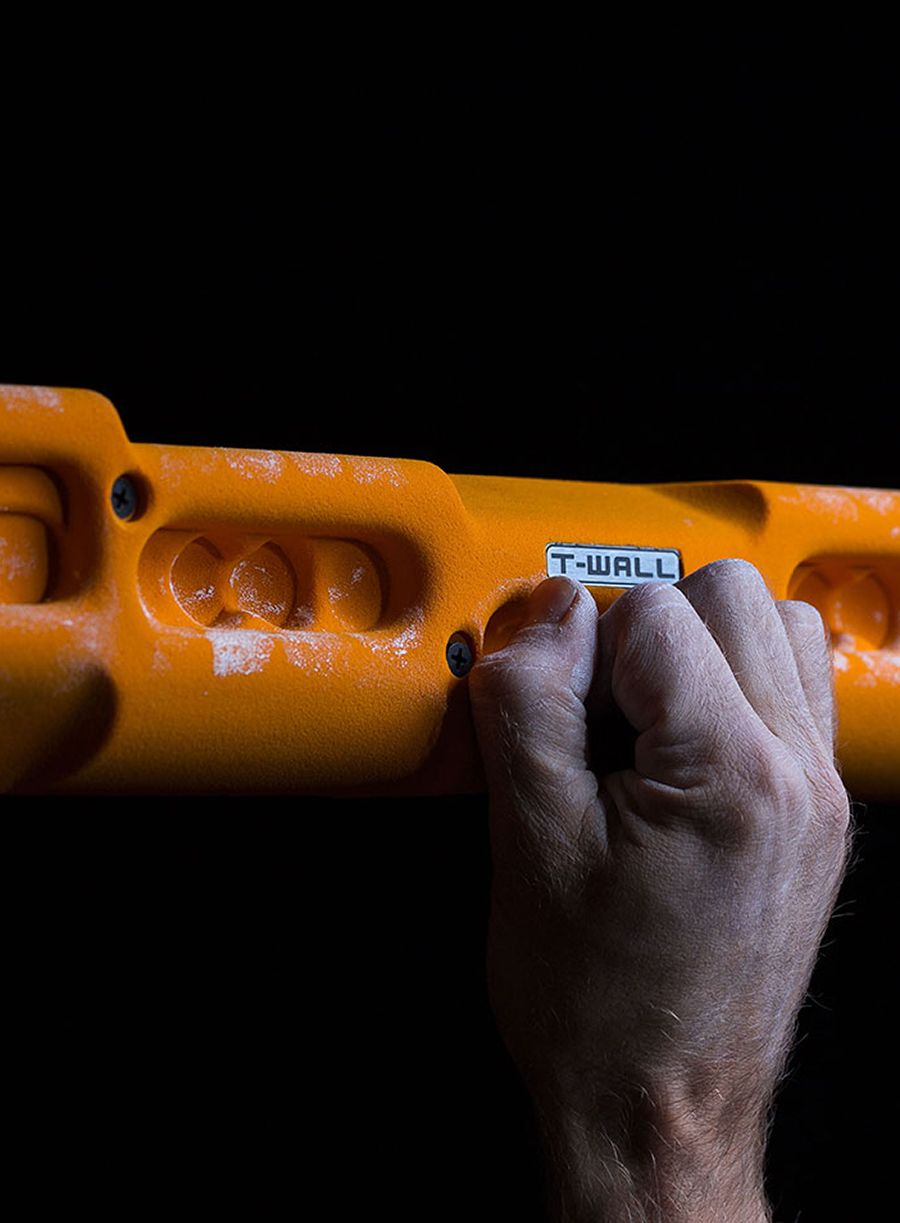 Daska za trening za penjanje T-Wall Crank - orange